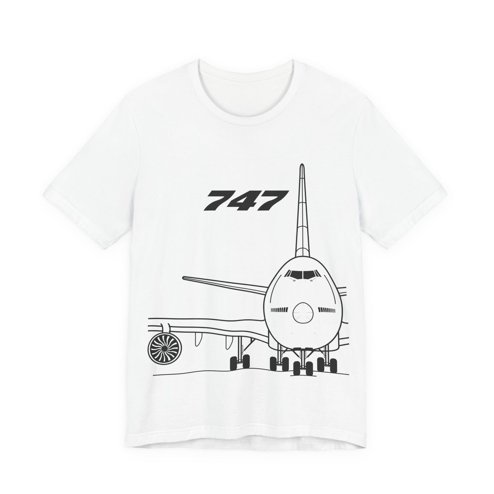 747 - Unisex Jersey Tee