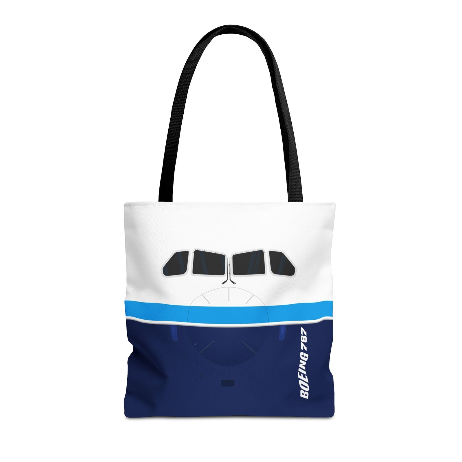 787 Tote Bag — Printed Green Travel Tote