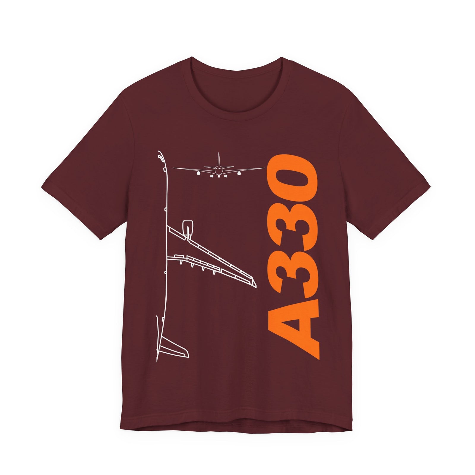 Airbus A330 Unisex Jersey Tee - Perfect for Aviation Enthusiasts