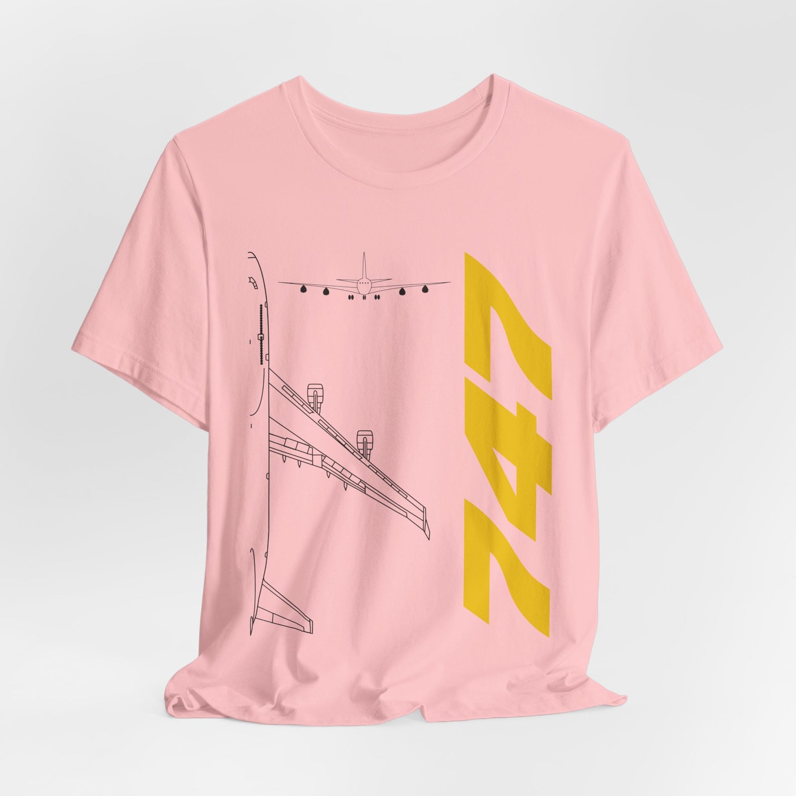 Boeing 747 Unisex Jersey Tee - Perfect for Aviation Enthusiasts