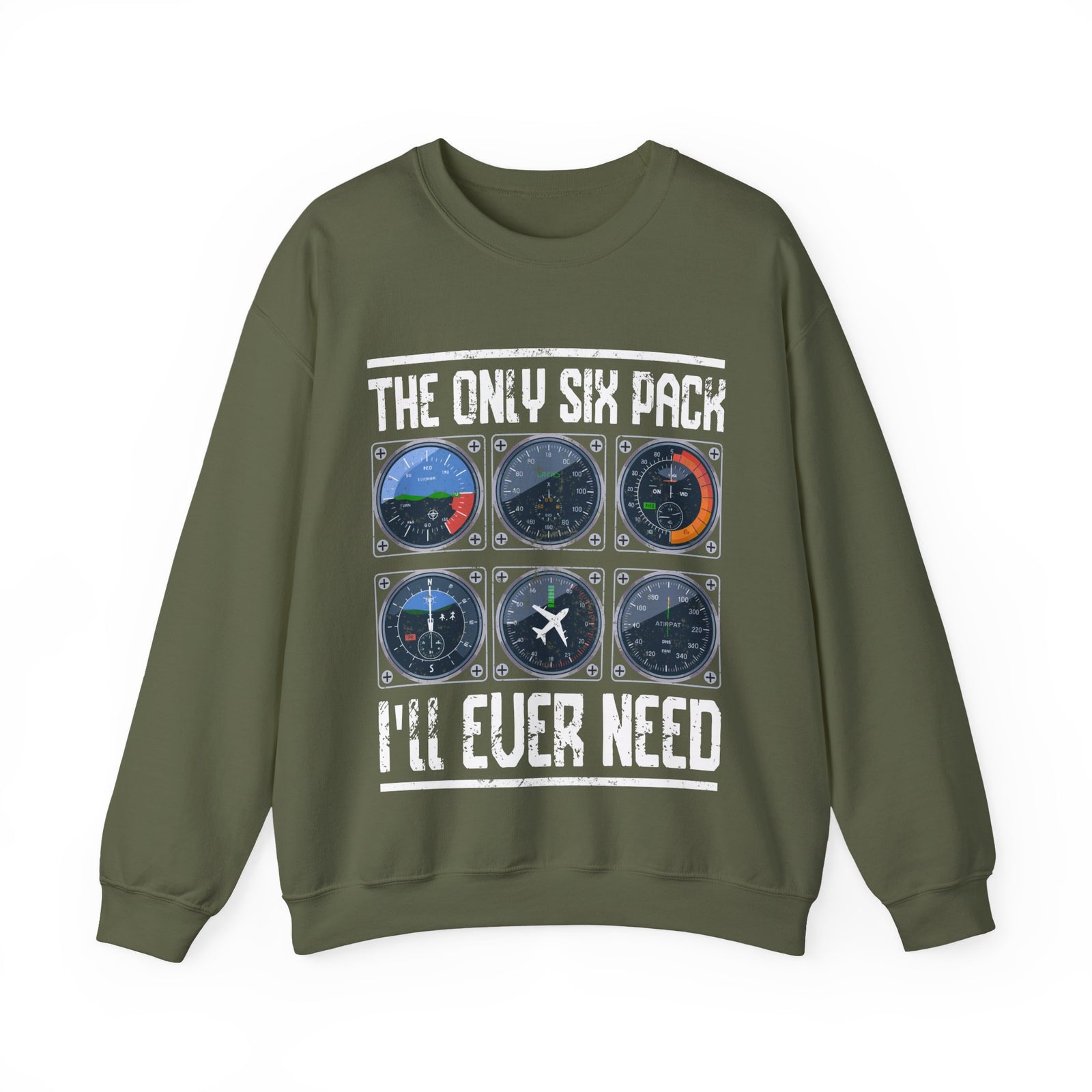 The Only Six Pack I'll Ever Need - Unisex Crewneck Sweatshirt