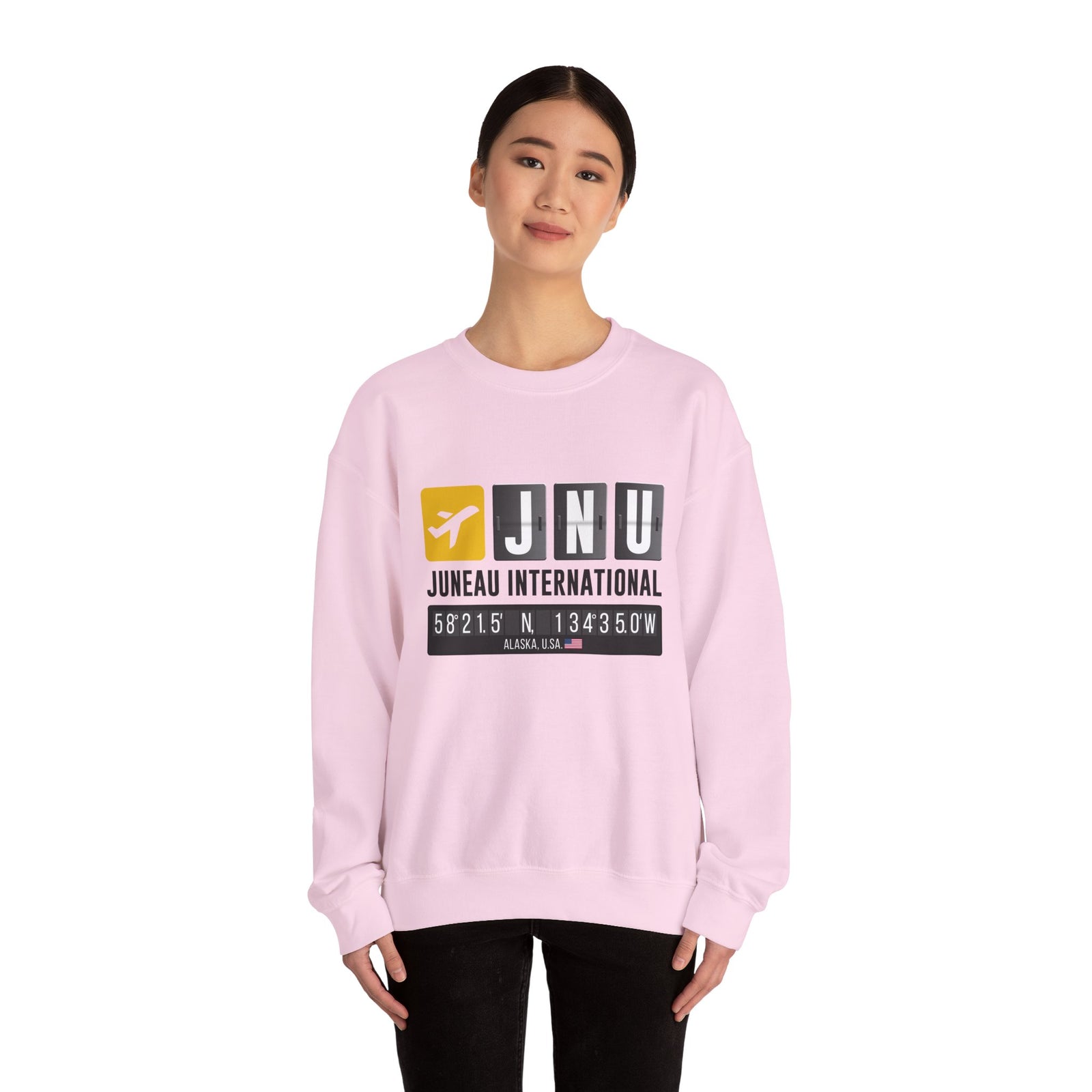 JNU Juneau International Airport - Crewneck Sweatshirt