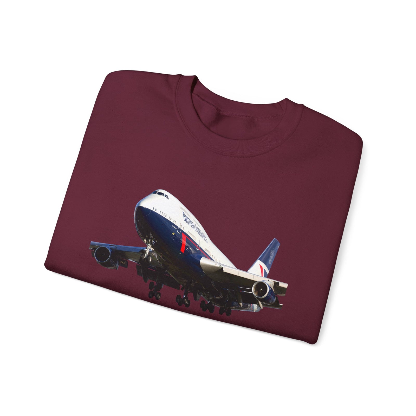 British Airways Landor 747-400 - Crewneck Sweatshirt