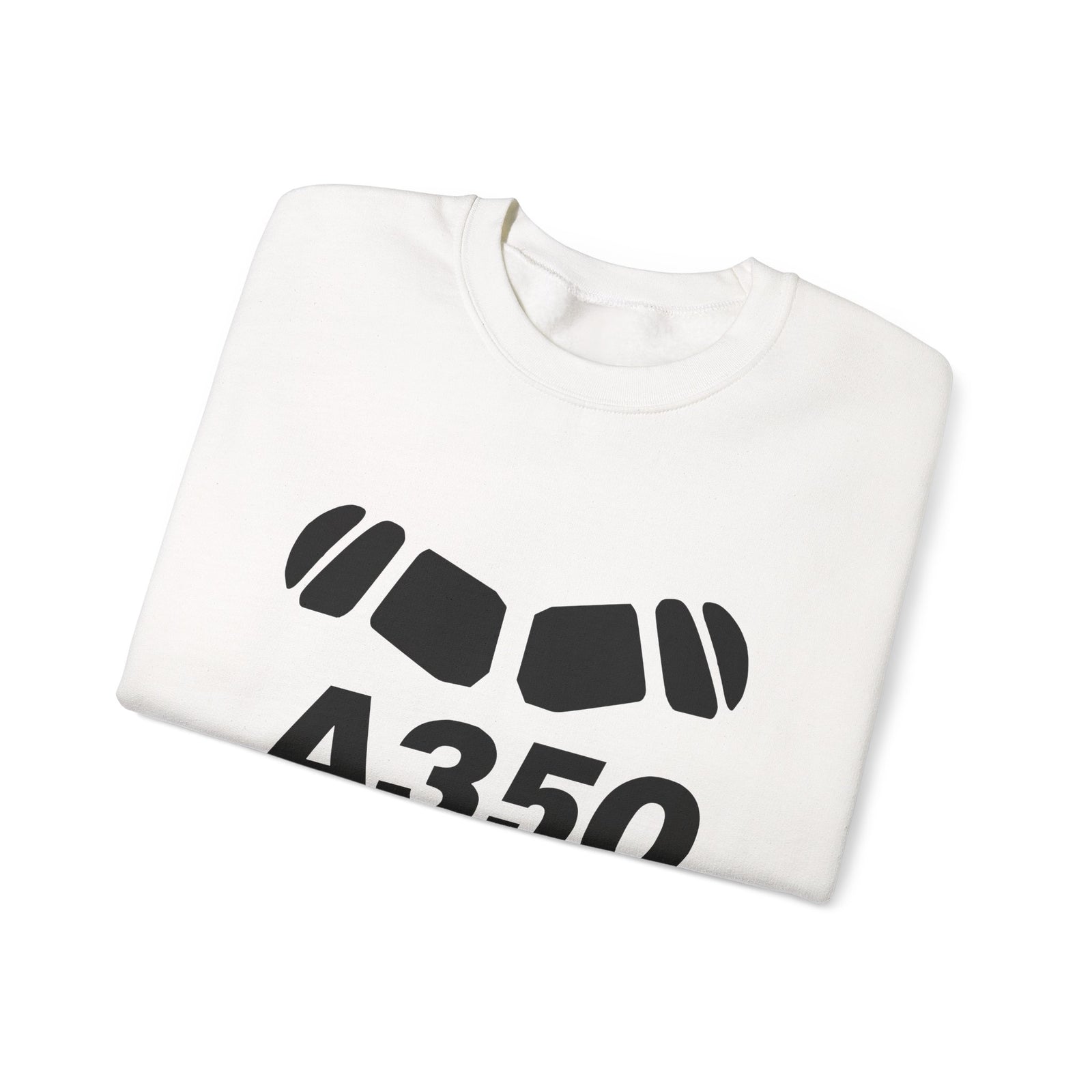 Airbus A350 Windshield Crewneck Sweatshirt - Travel Inspiring Cozy Apparel