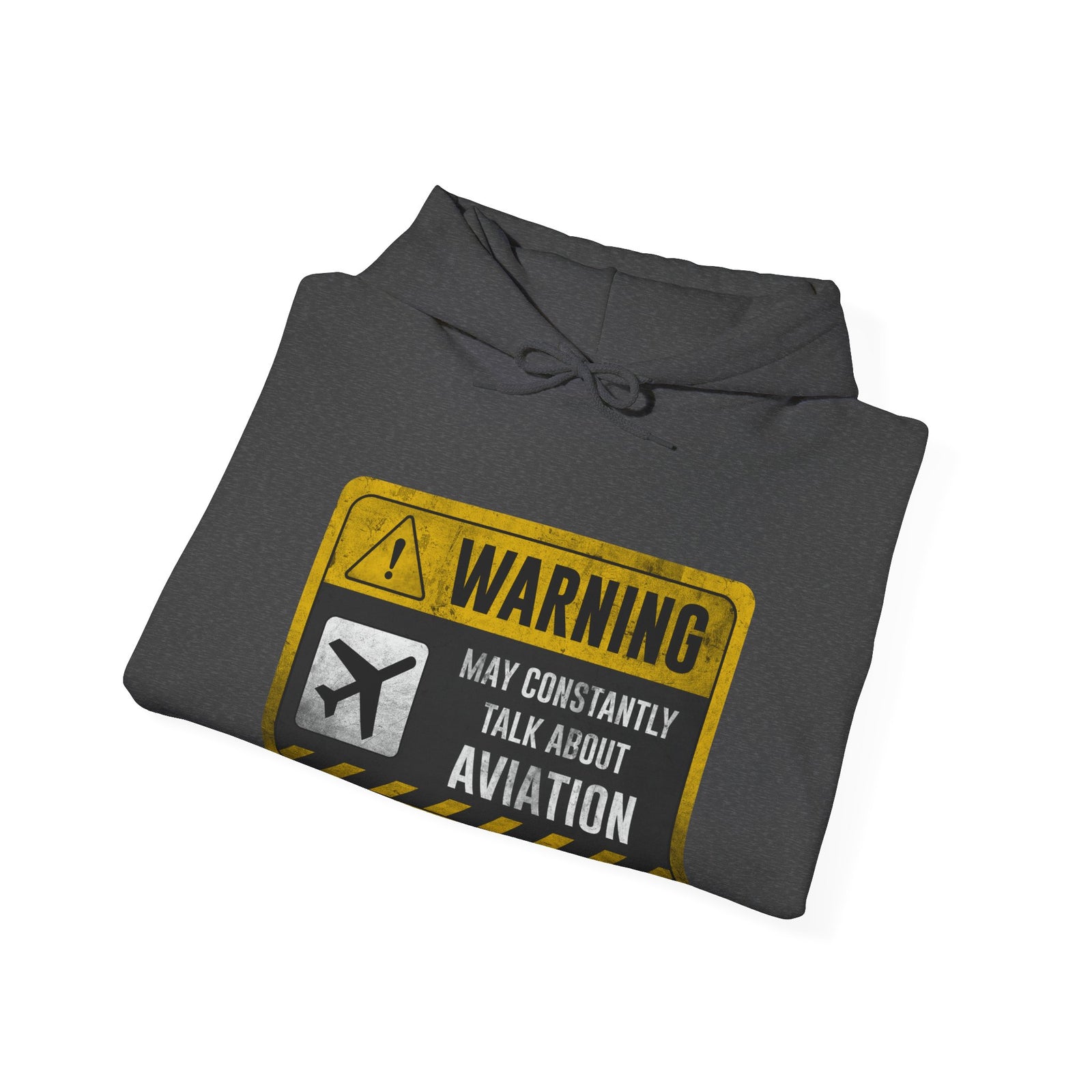 Warning May Constantly Talk About Aviation - Pullover Hoodie