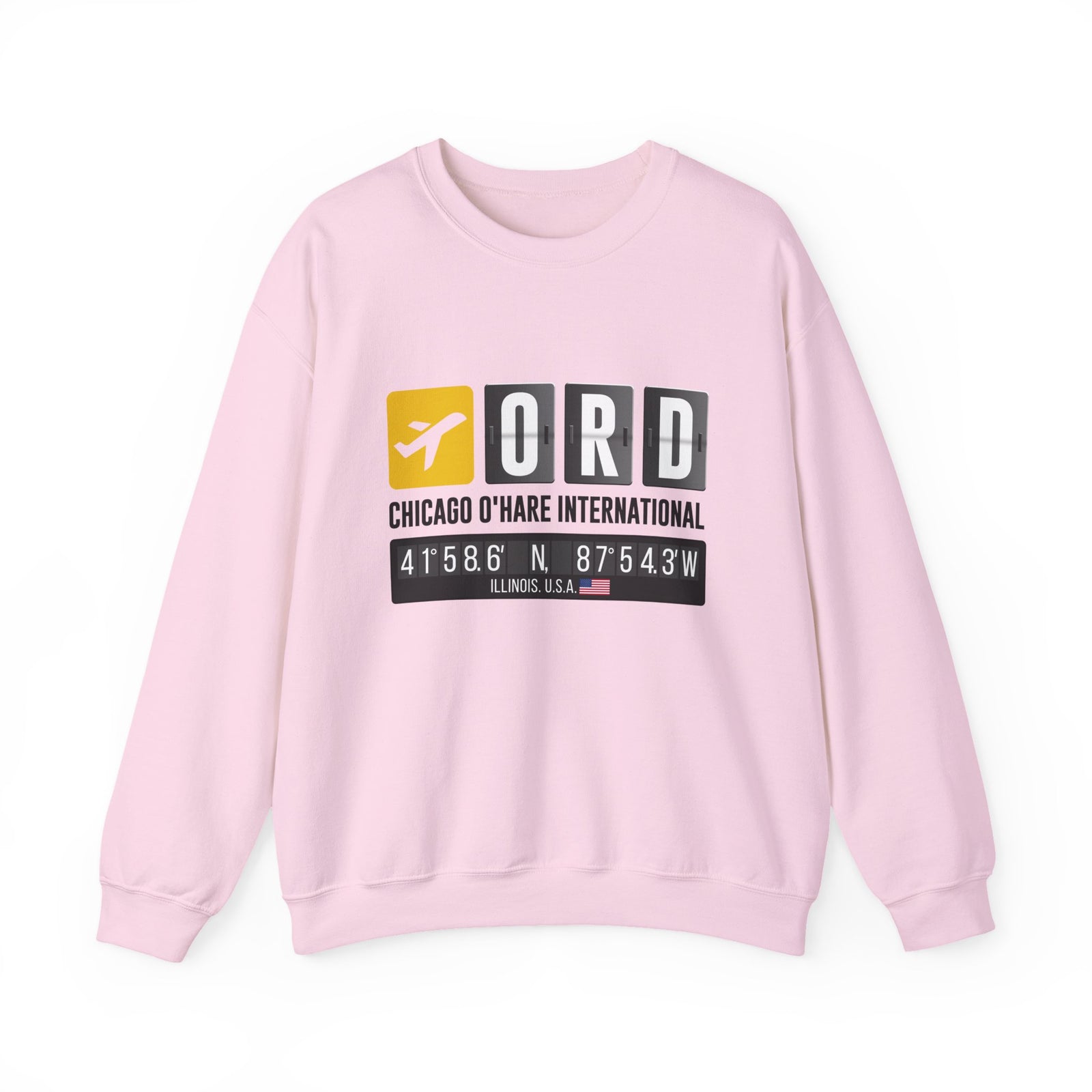 ORD Chicago O'Hare International Airport - Crewneck Sweatshirt