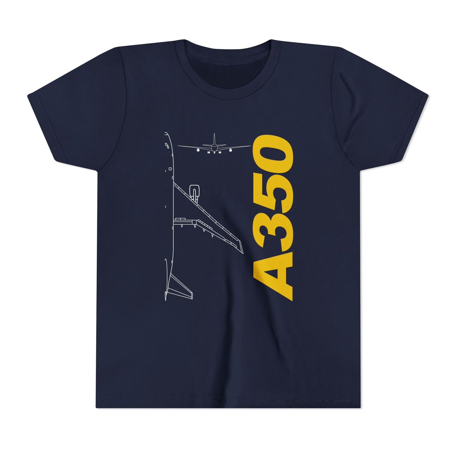 Airbus A350 - Unisex Youth Short Sleeve Tee