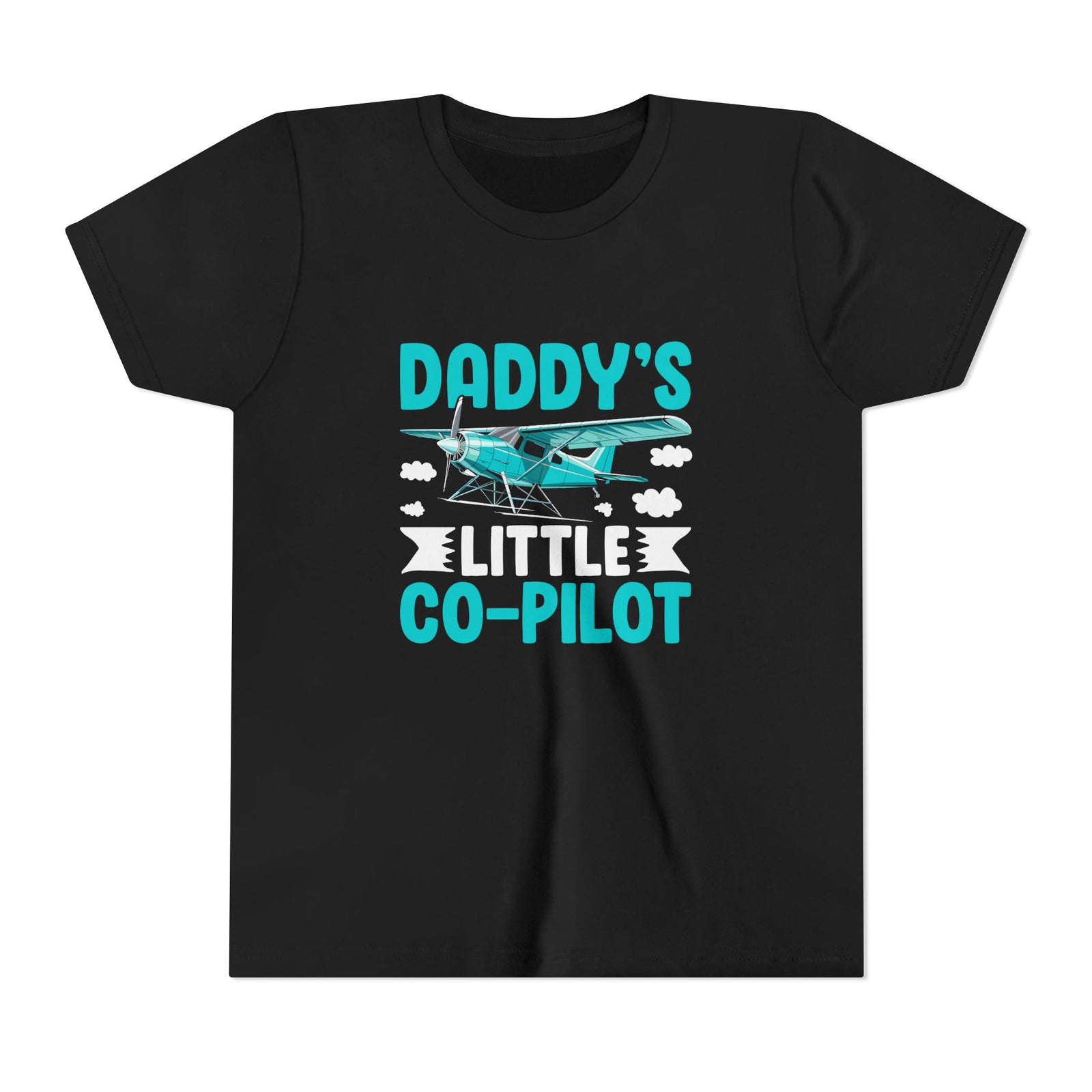 Daddys Little Co Pilot - Unisex Youth Short Sleeve Tee