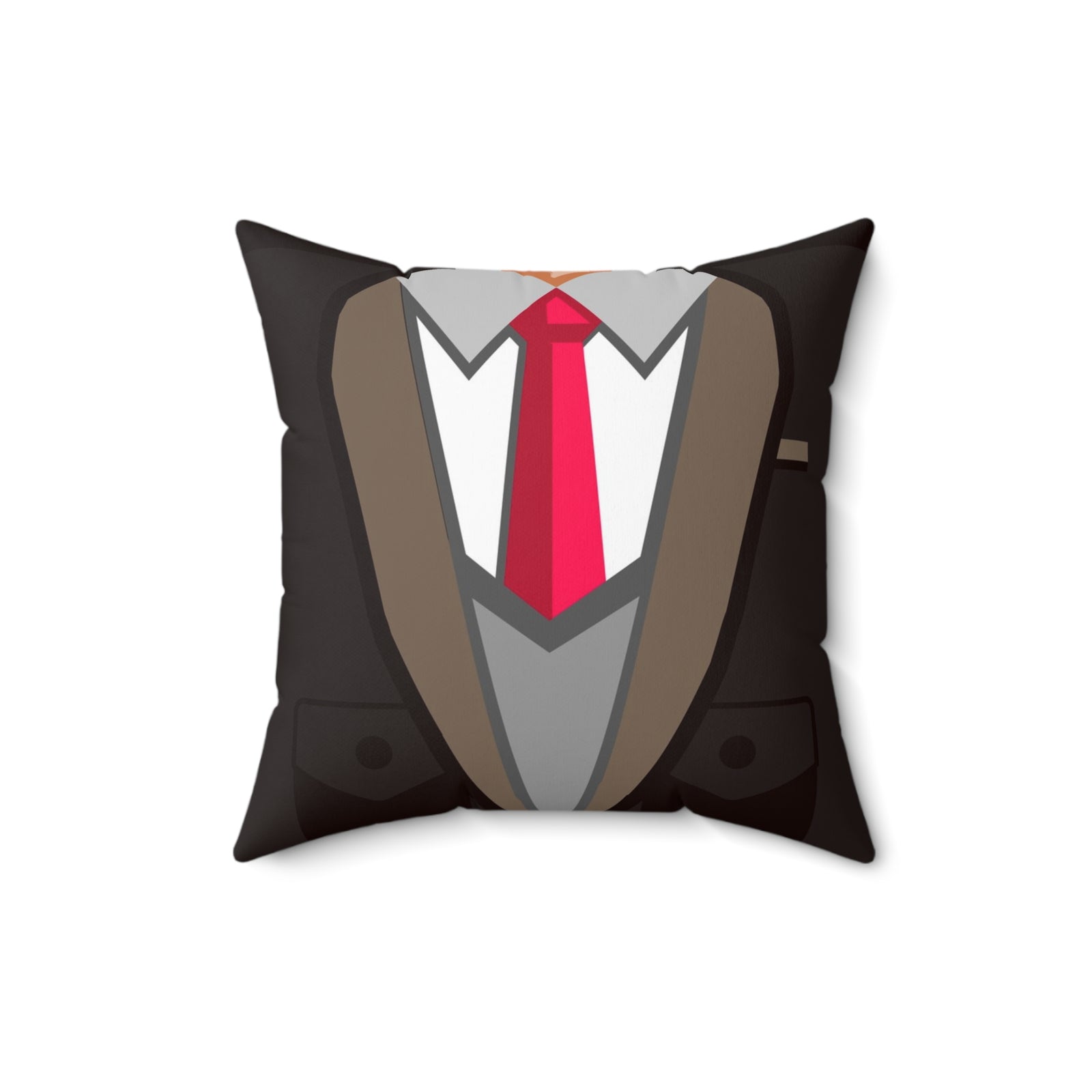 Male Cabin Crew Uniform Pillow - Spun Polyester Square Pillow