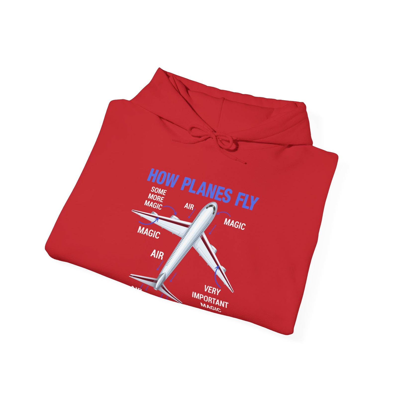 How Planes Fly - Pullover Hoodie