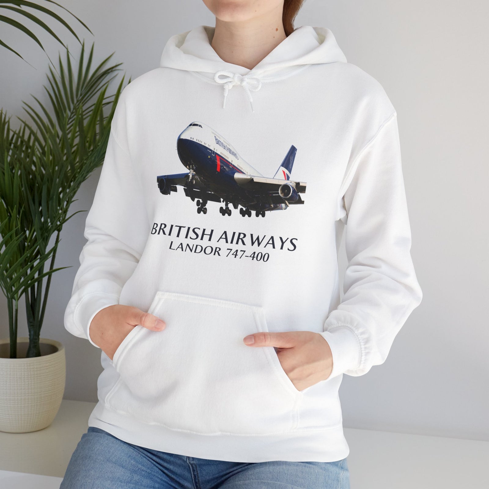 British Airways Landor 747-400 - Pullover Hoodie