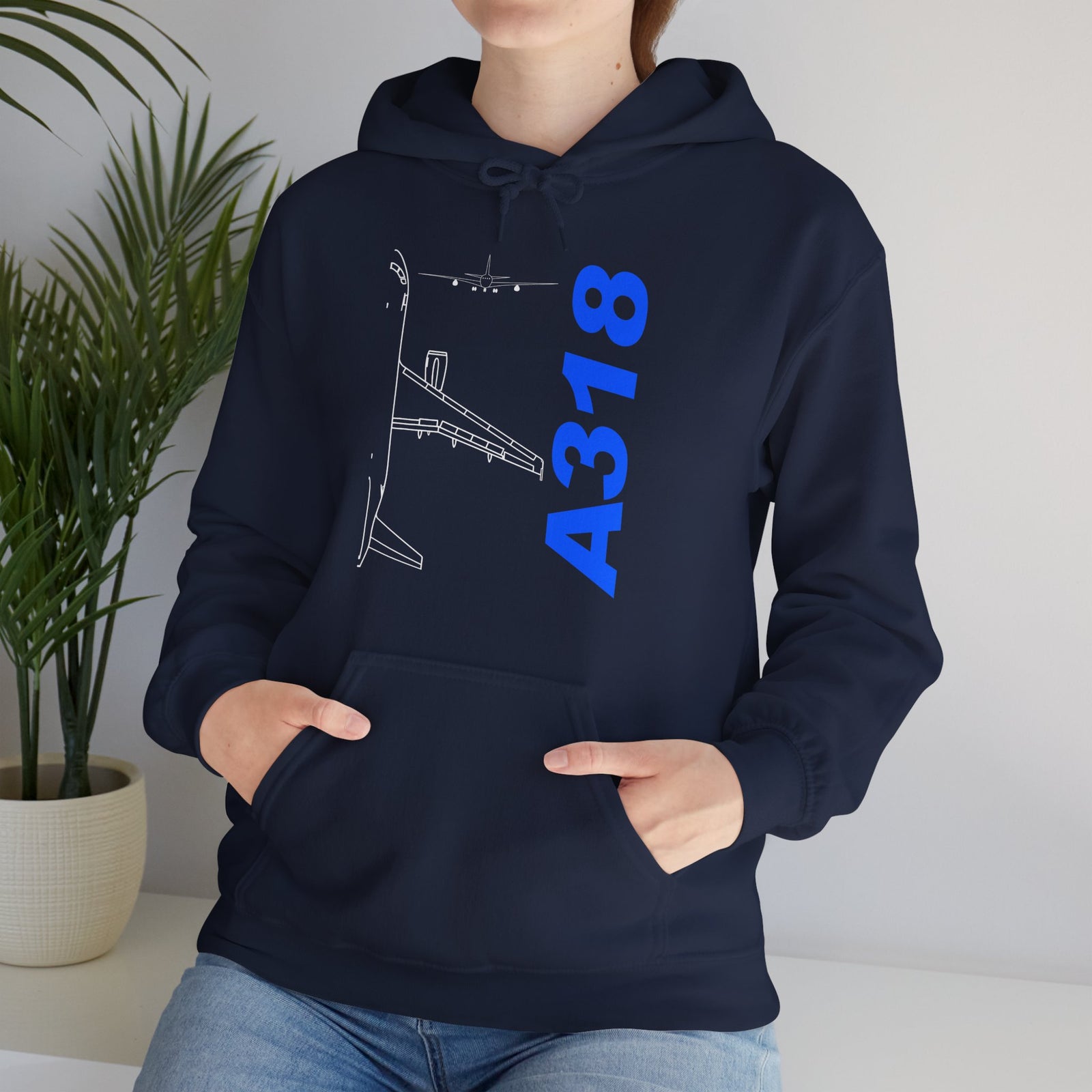 Airbus A318 - Pullover Hoodie