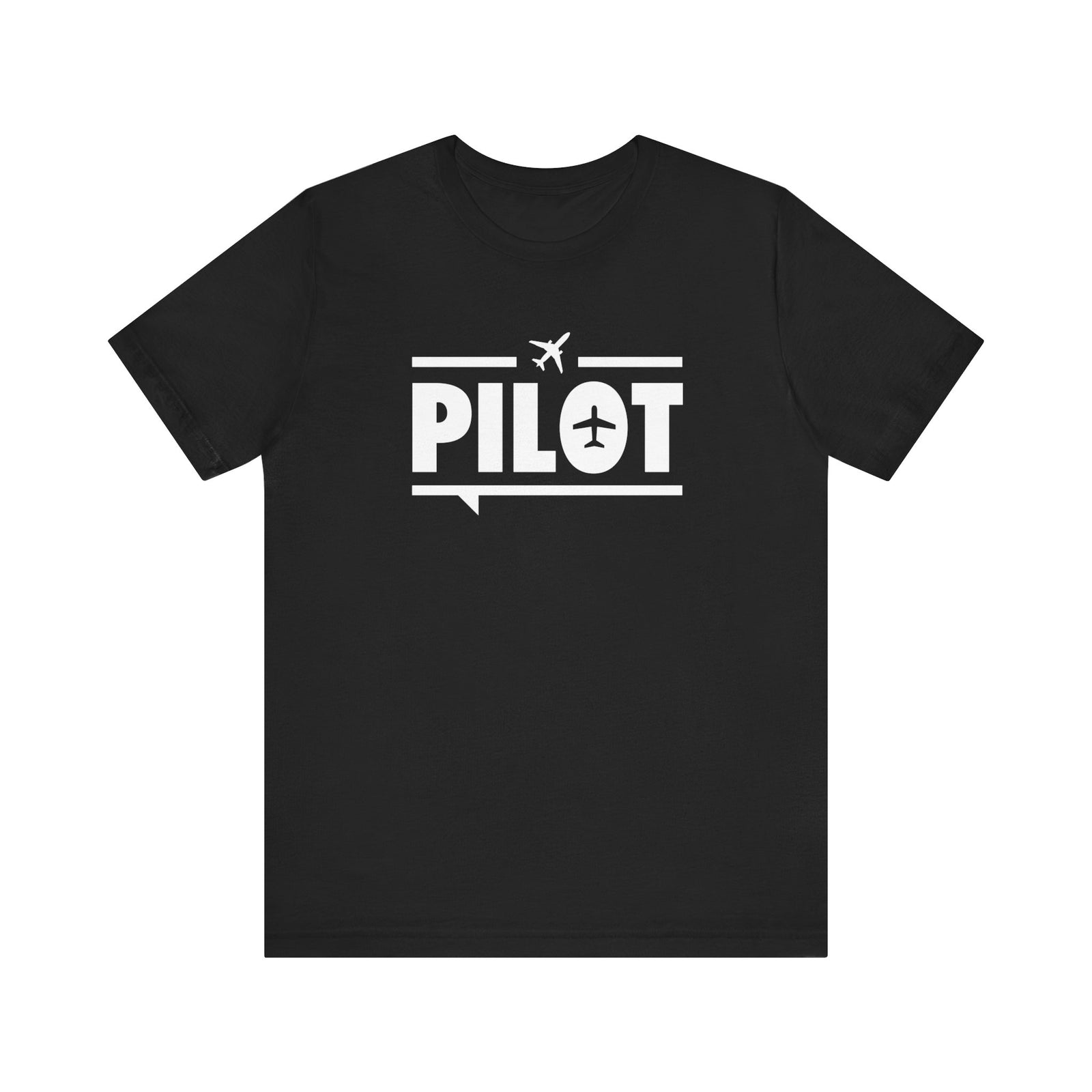 Pilot Unisex Jersey Tee - Perfect for Aviation Enthusiasts
