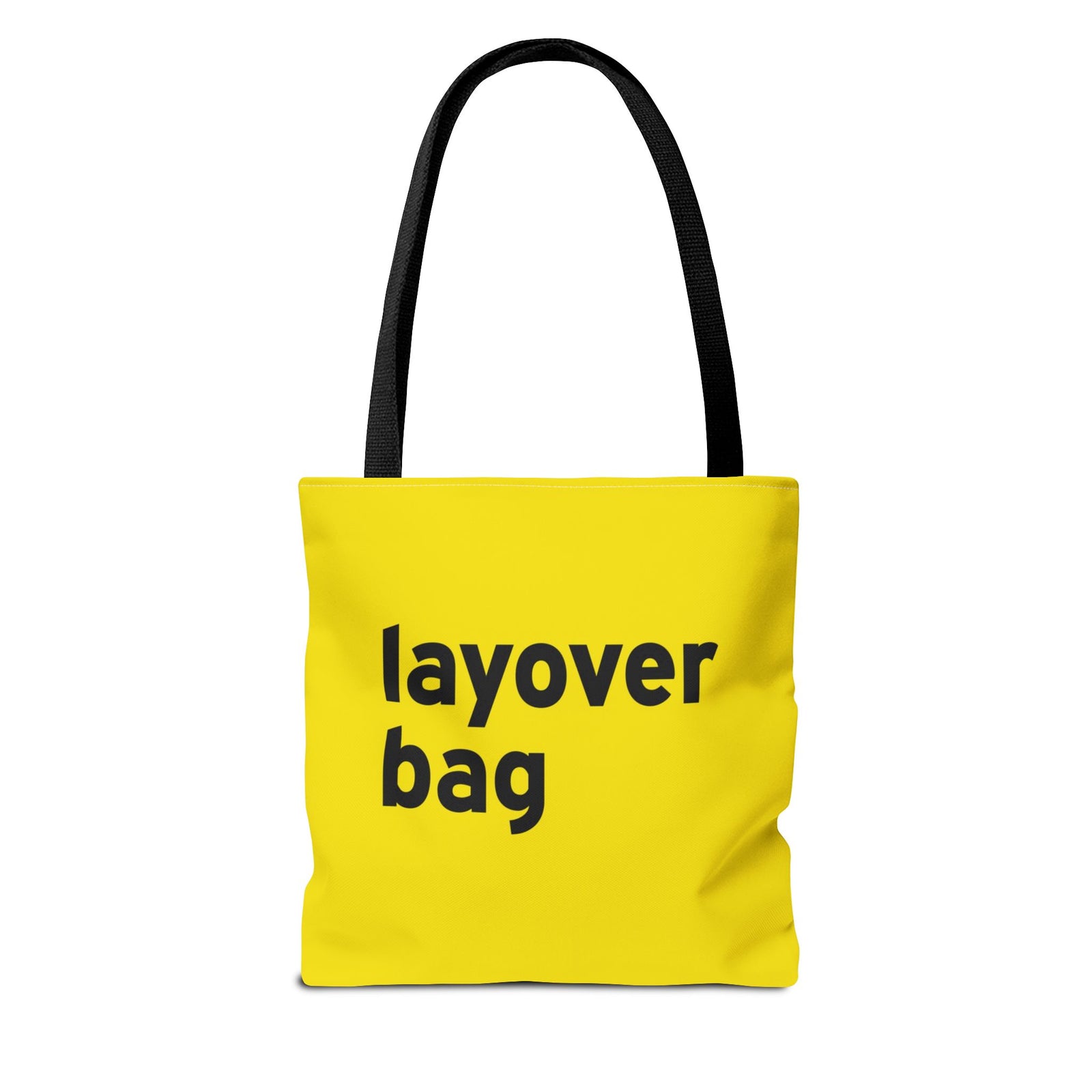 Layover Bag Tote Bag — Printed Green Travel Tote
