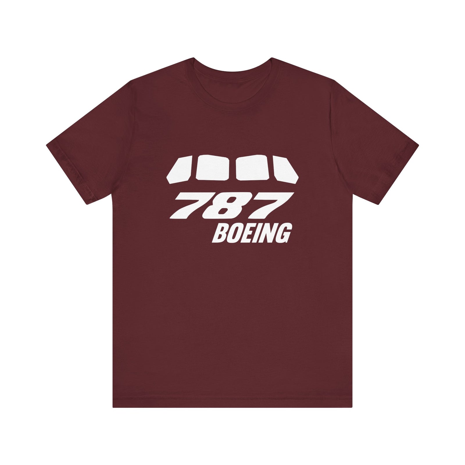 Boeing 787 Unisex Jersey Tee - Perfect for Aviation Enthusiasts