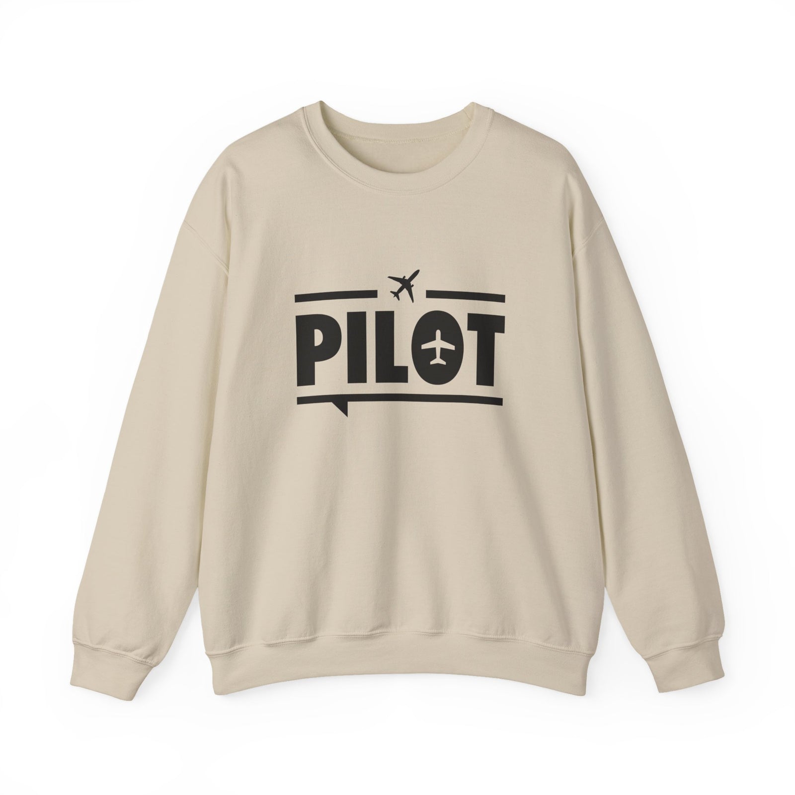 Pilot Crewneck Sweatshirt - Travel Inspiring Cozy Apparel