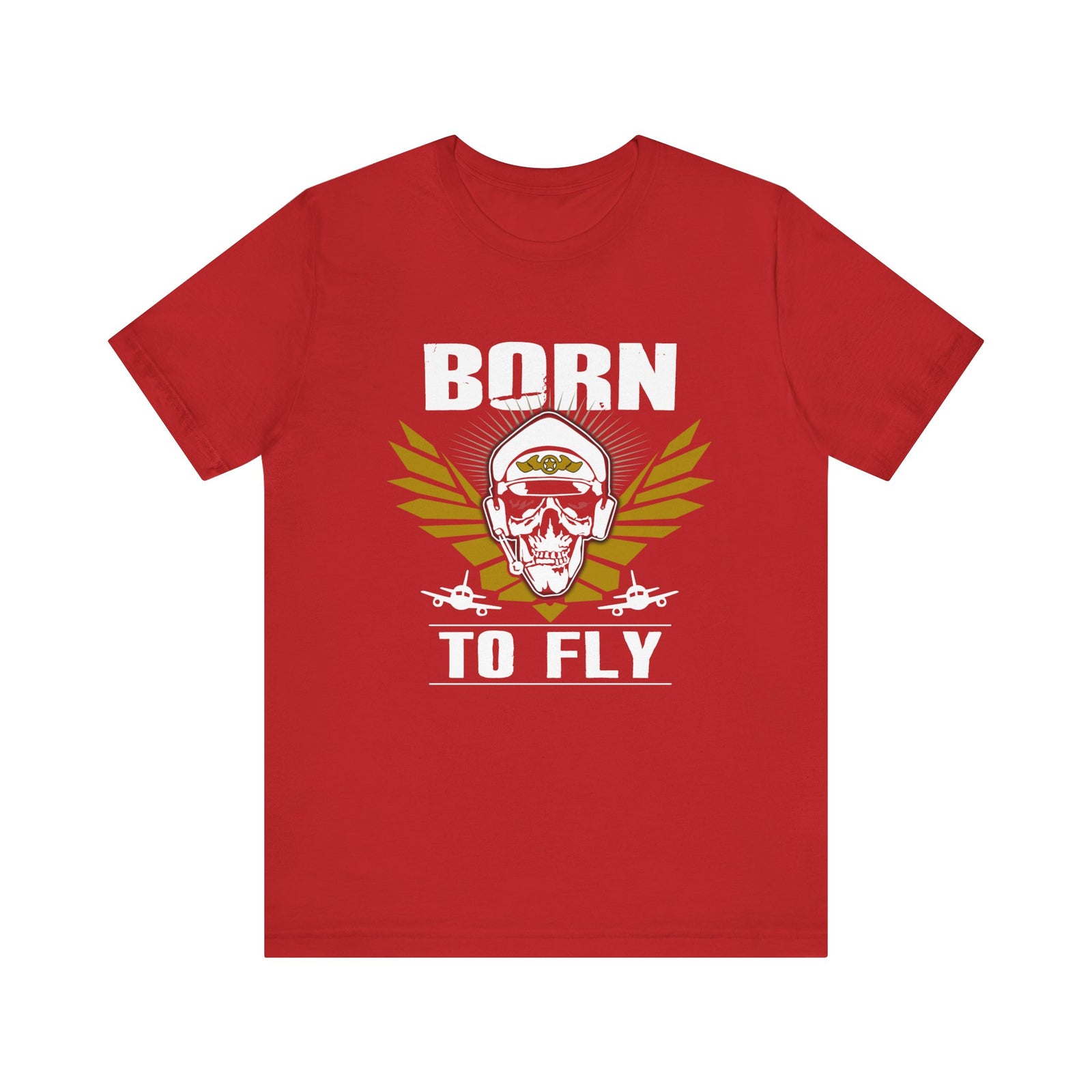 Born To Fly Unisex Jersey Tee - Perfect for Aviation Enthusiasts