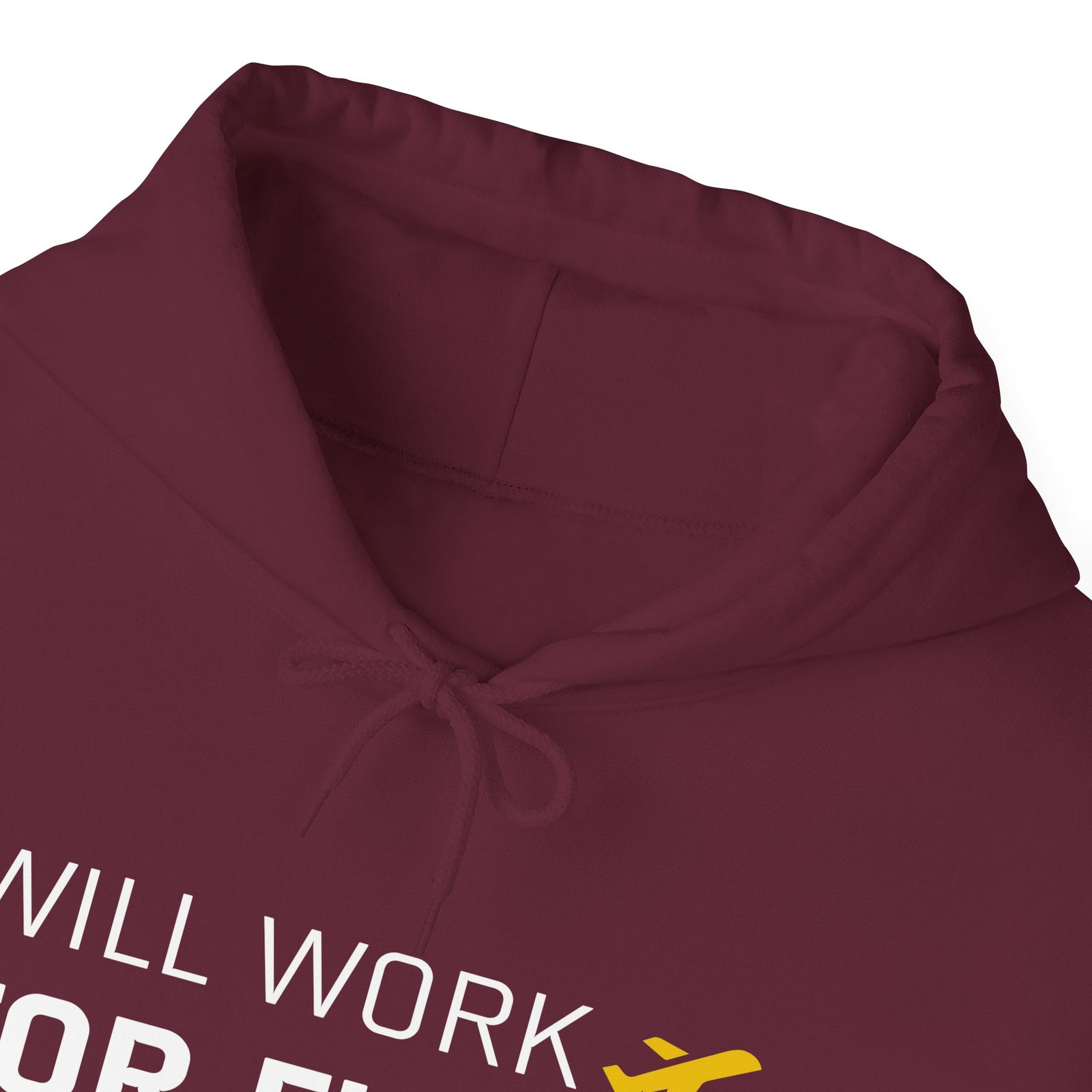 Will Work For Flight Upgrades - Pullover Hoodie