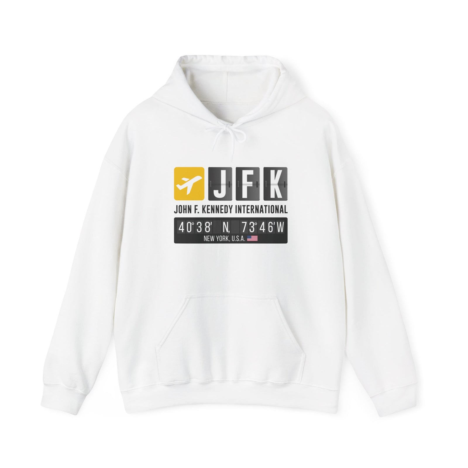 JFK John F. Kennedy International Airport - Pullover Hoodie