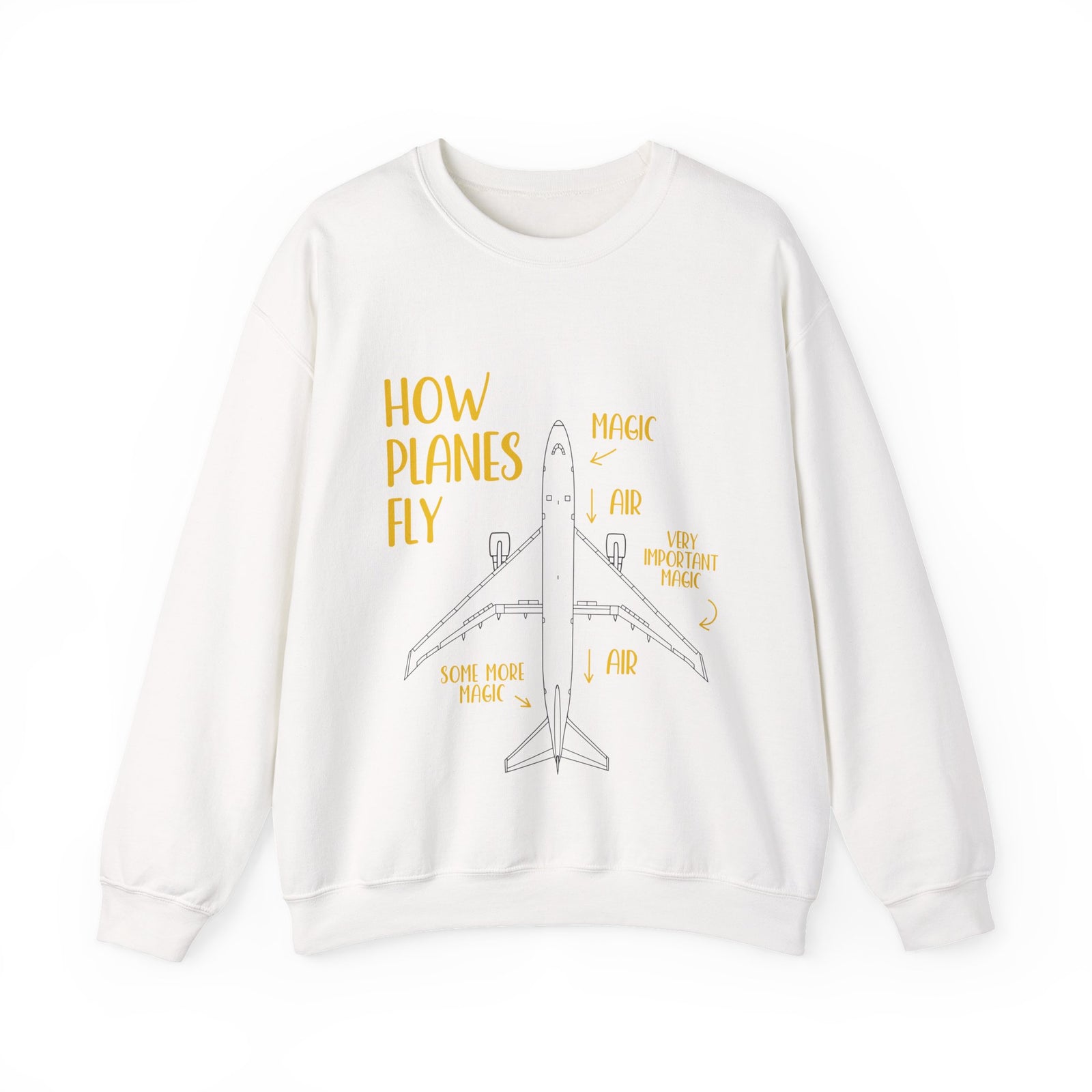 How Planes Fly? - Crewneck Sweatshirt