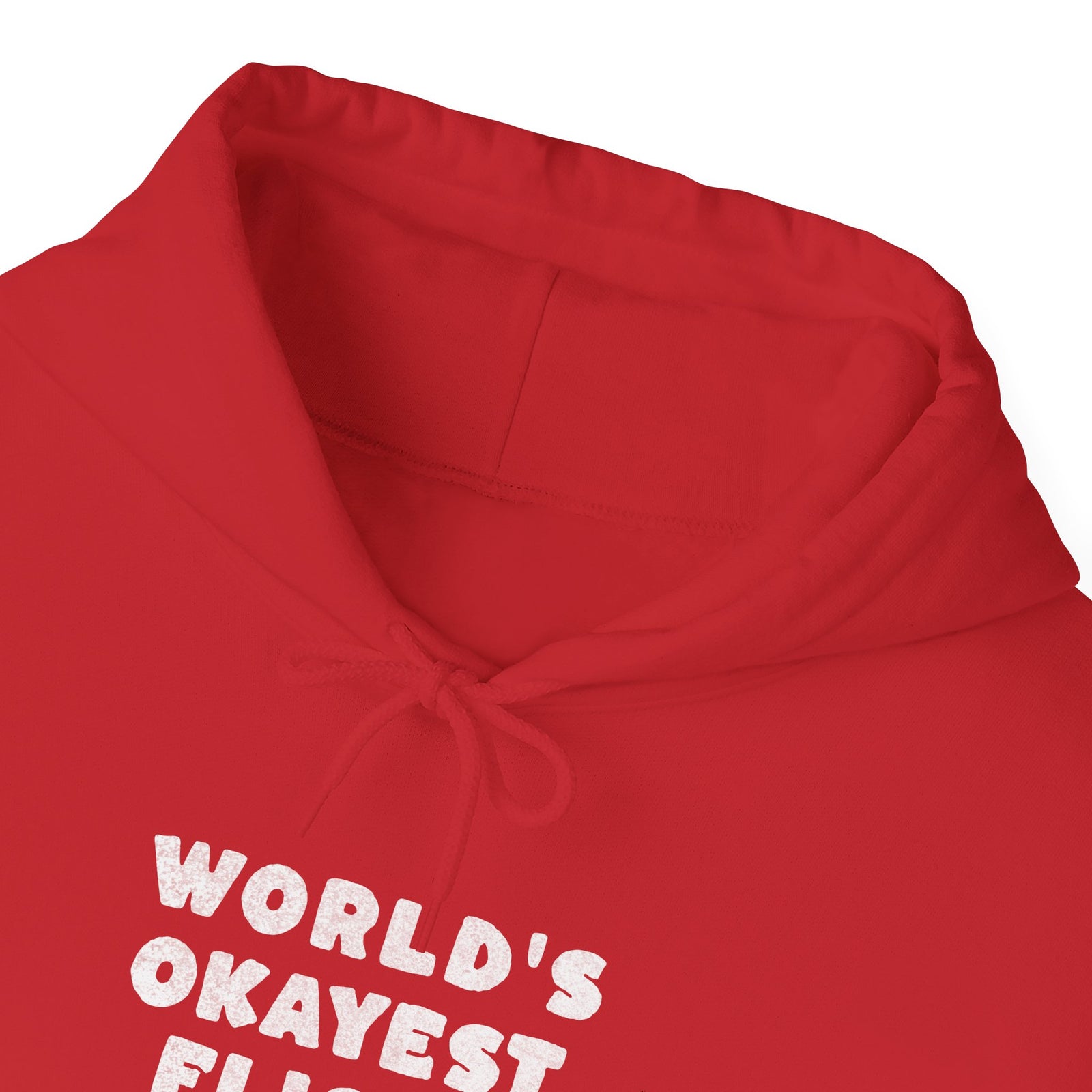Worlds Okayest Flight Attendant - Pullover Hoodie