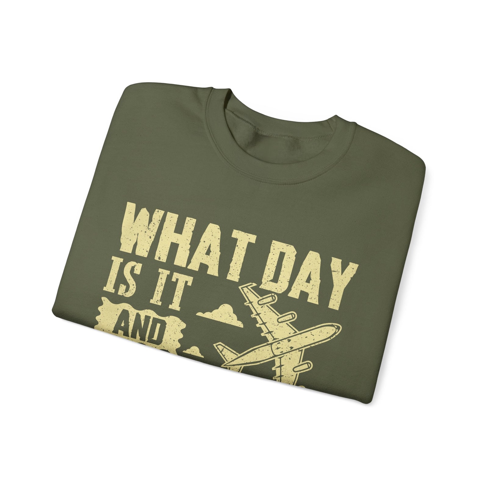 What Day Is It? - Unisex Crewneck Sweatshirt