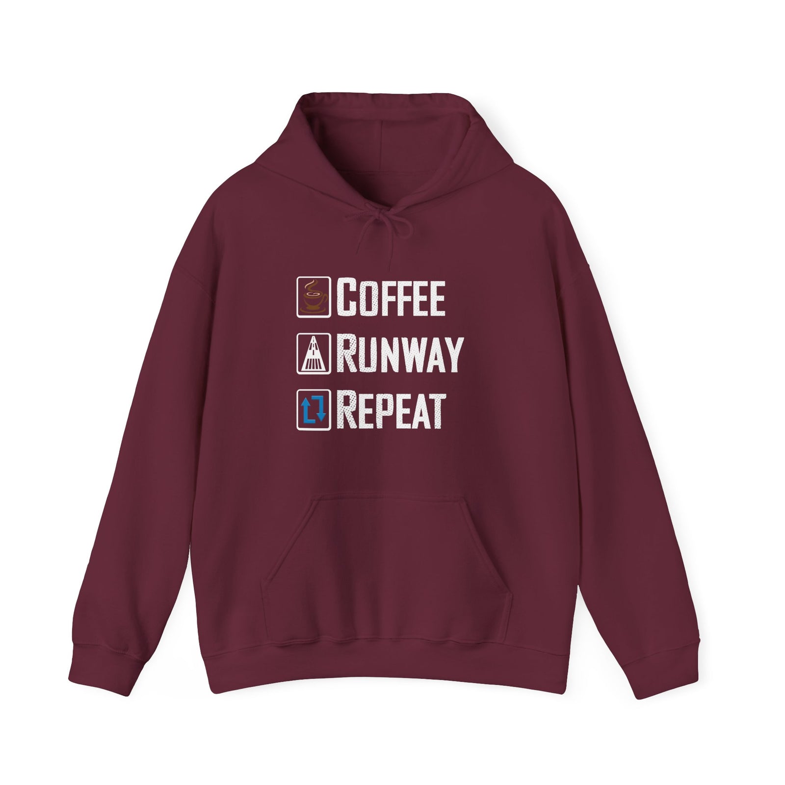 Coffee Runway Repeat - Pullover Hoodie