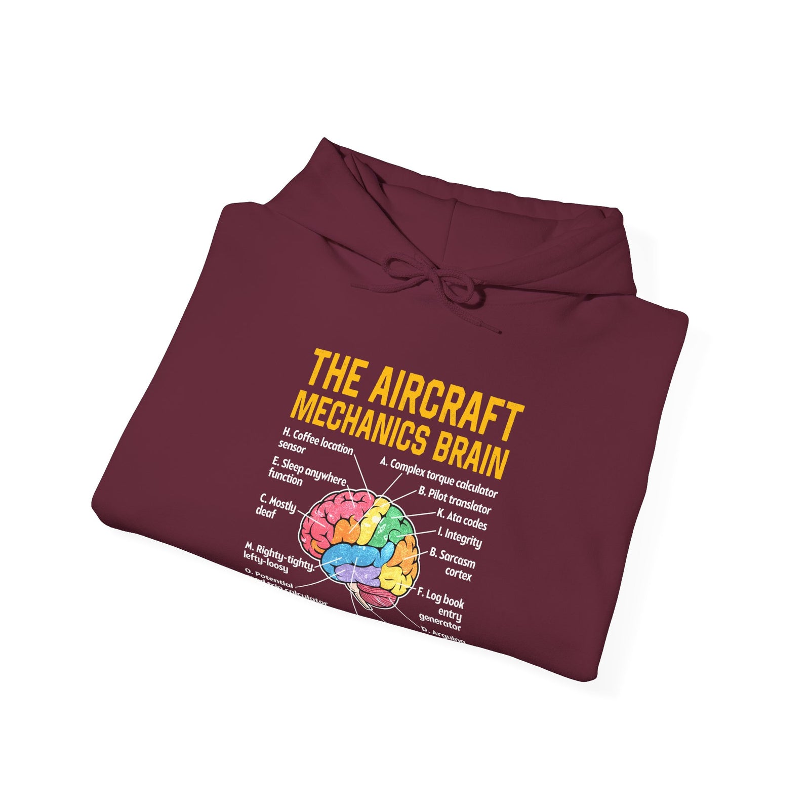 The Aircraft Mechanic’s Brain - Pullover Hoodie