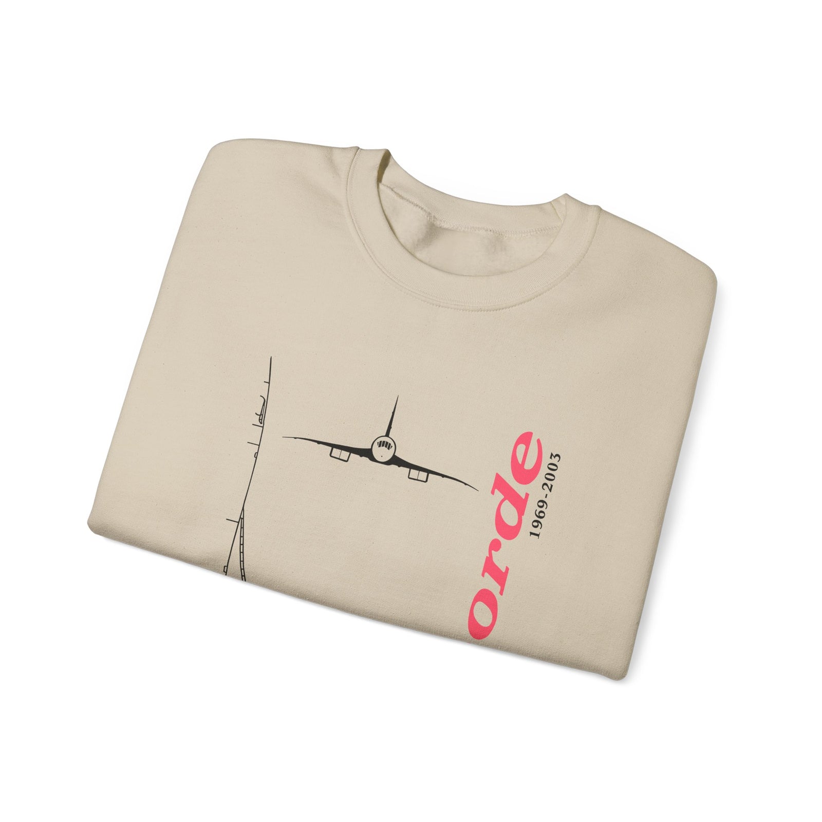 Concorde 1969- 2003 Crewneck Sweatshirt - Travel Inspiring Cozy Apparel