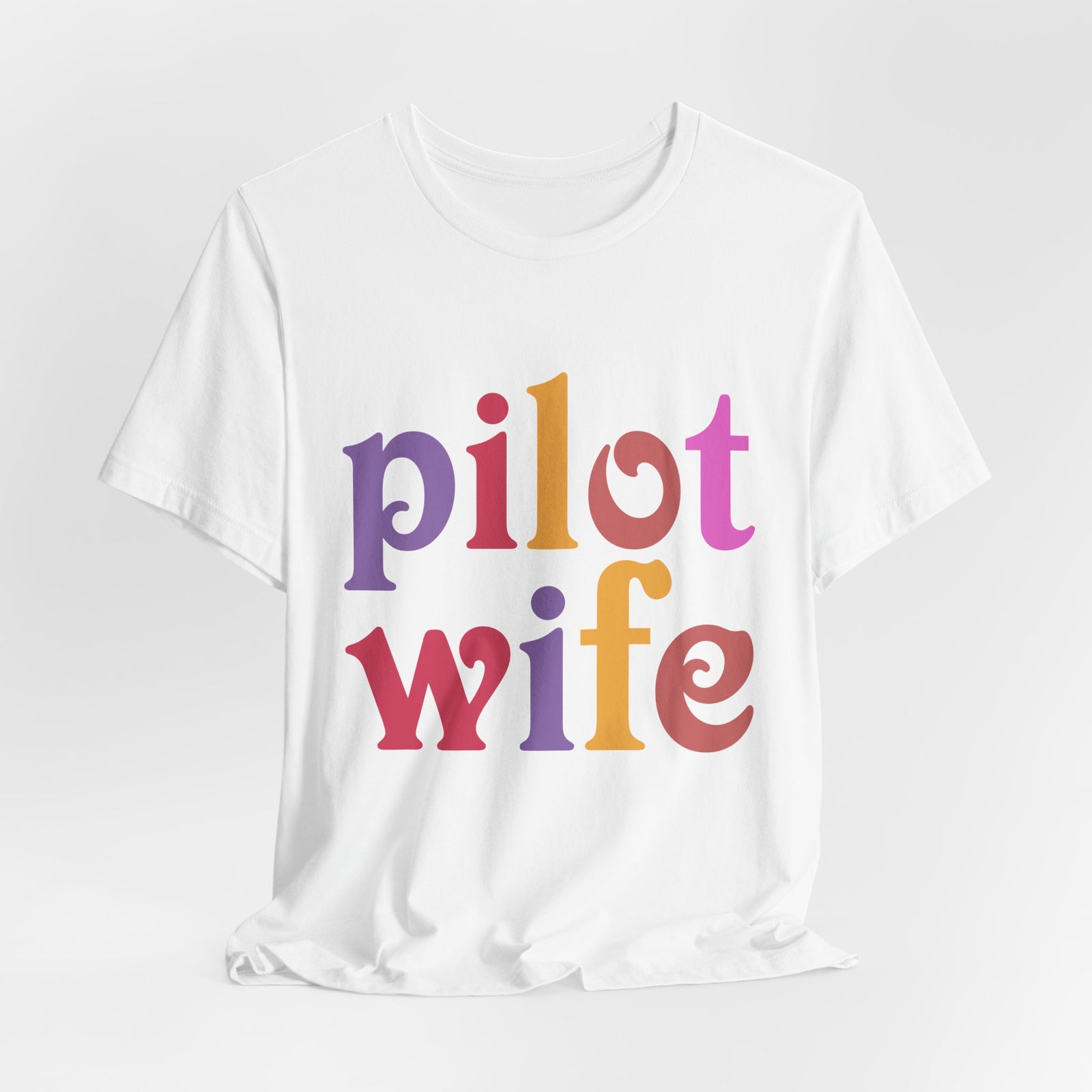 Pilot Wife Unisex Jersey Tee - Perfect for Aviation Enthusiasts