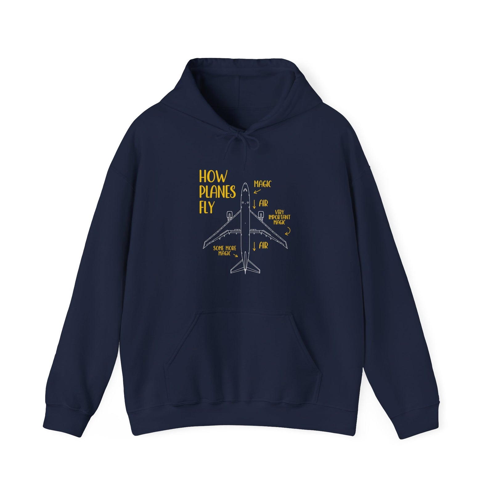 How Planes Fly? - Pullover Hoodie