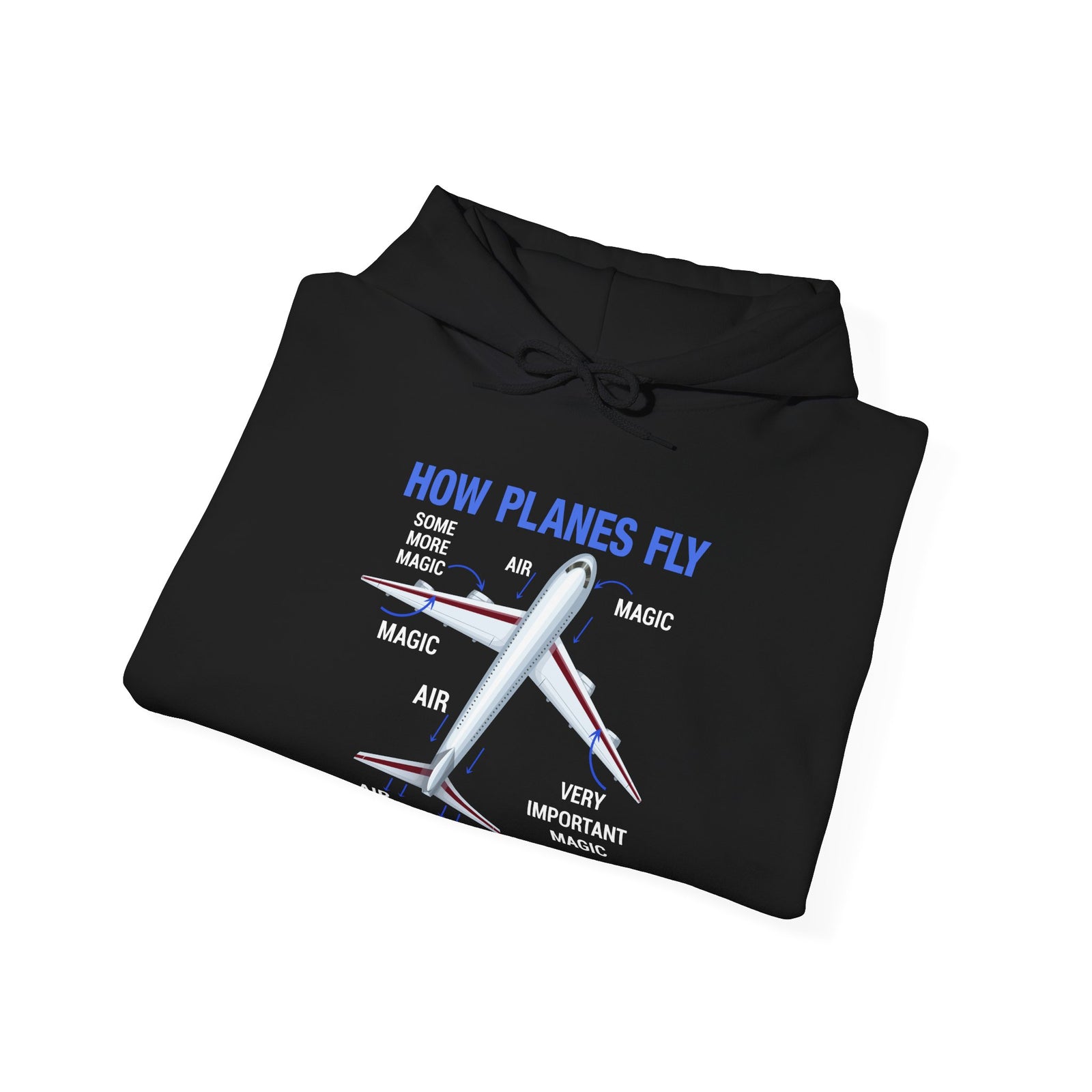 How Planes Fly - Pullover Hoodie
