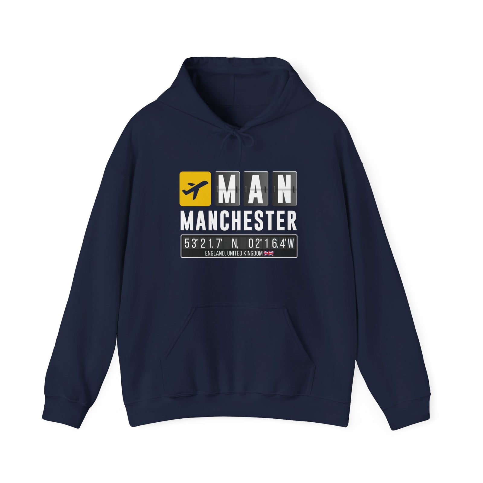 MAN Manchester Airport UK - Pullover Hoodie
