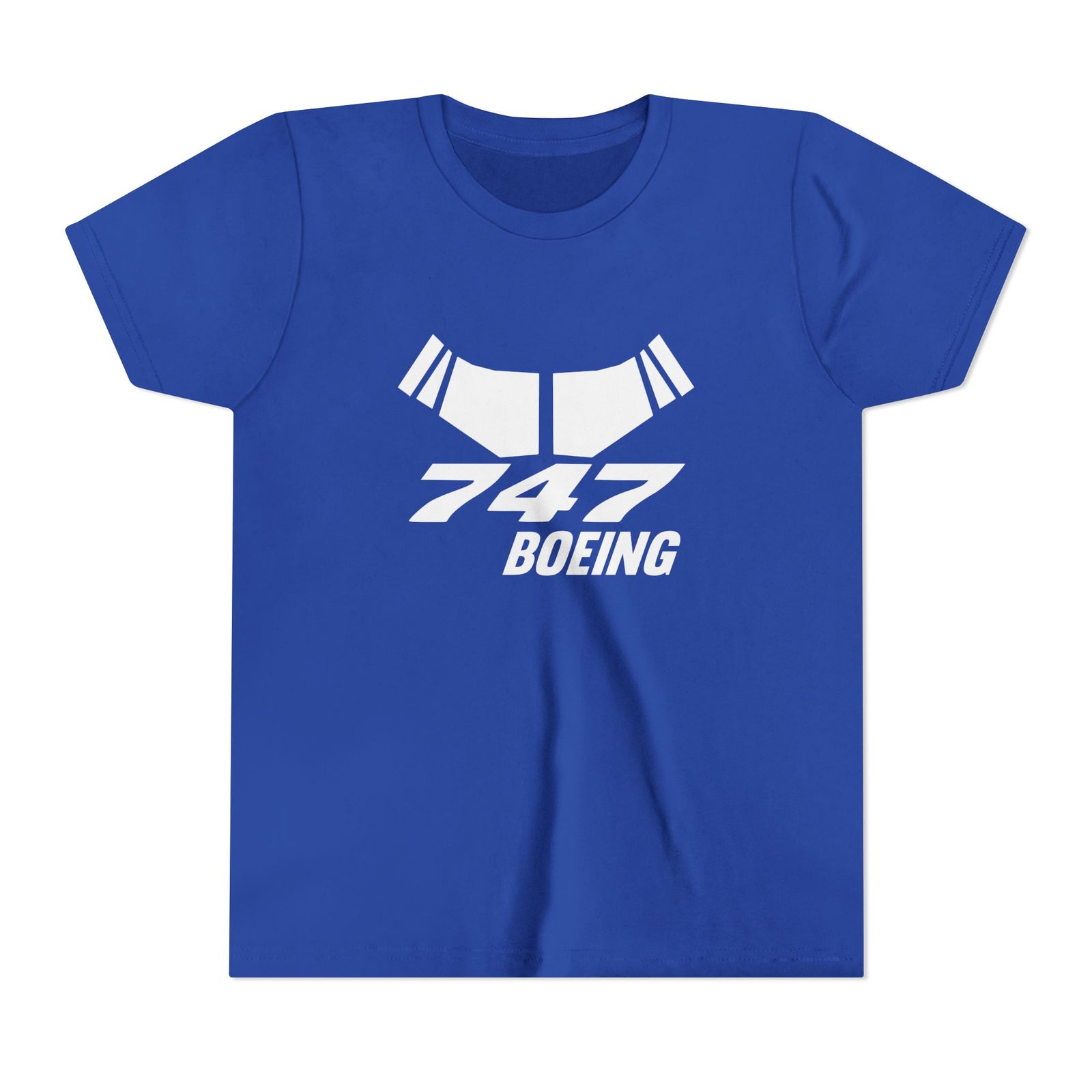 Boeing 747 - Unisex Youth Short Sleeve Tee