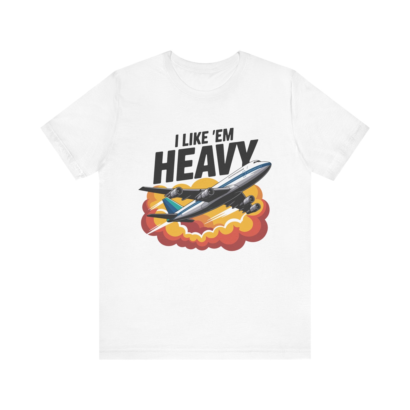 I like 'Em Heavy - Unisex Jersey Tee
