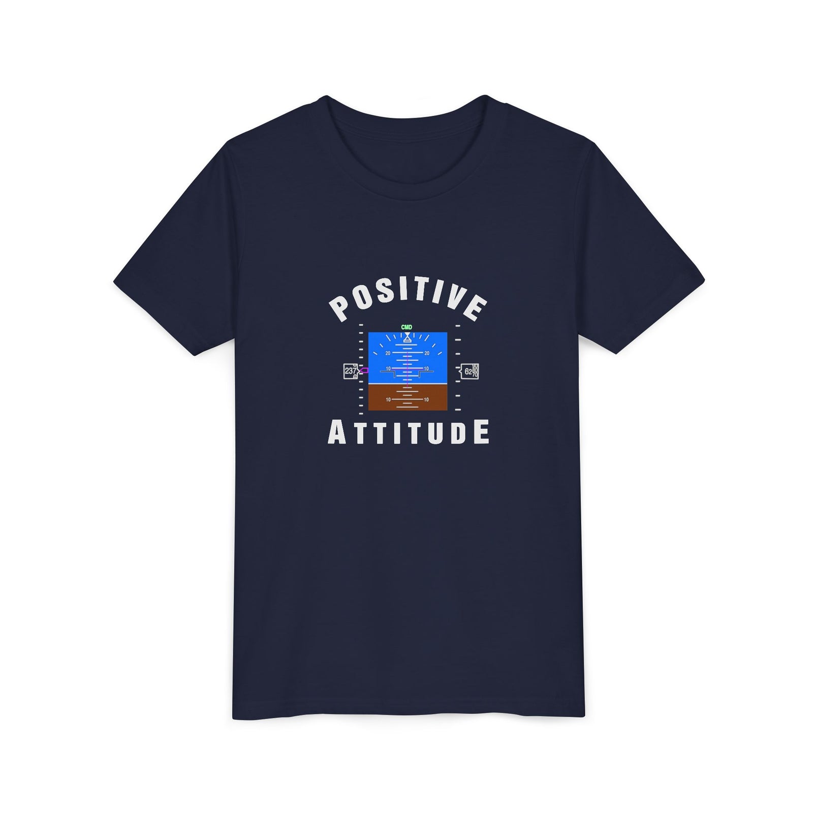 Positive Attitude - Unisex Youth Short Sleeve Tee