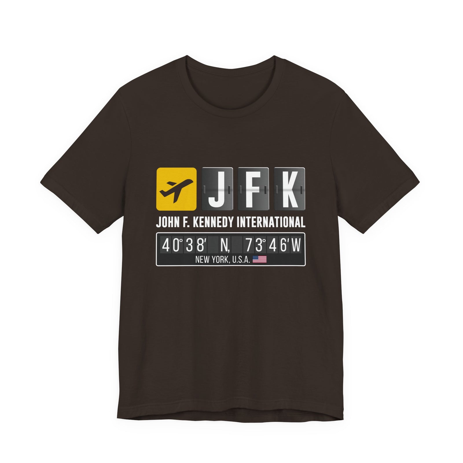 JFK John F. Kennedy International Airport - Unisex Jersey Tee