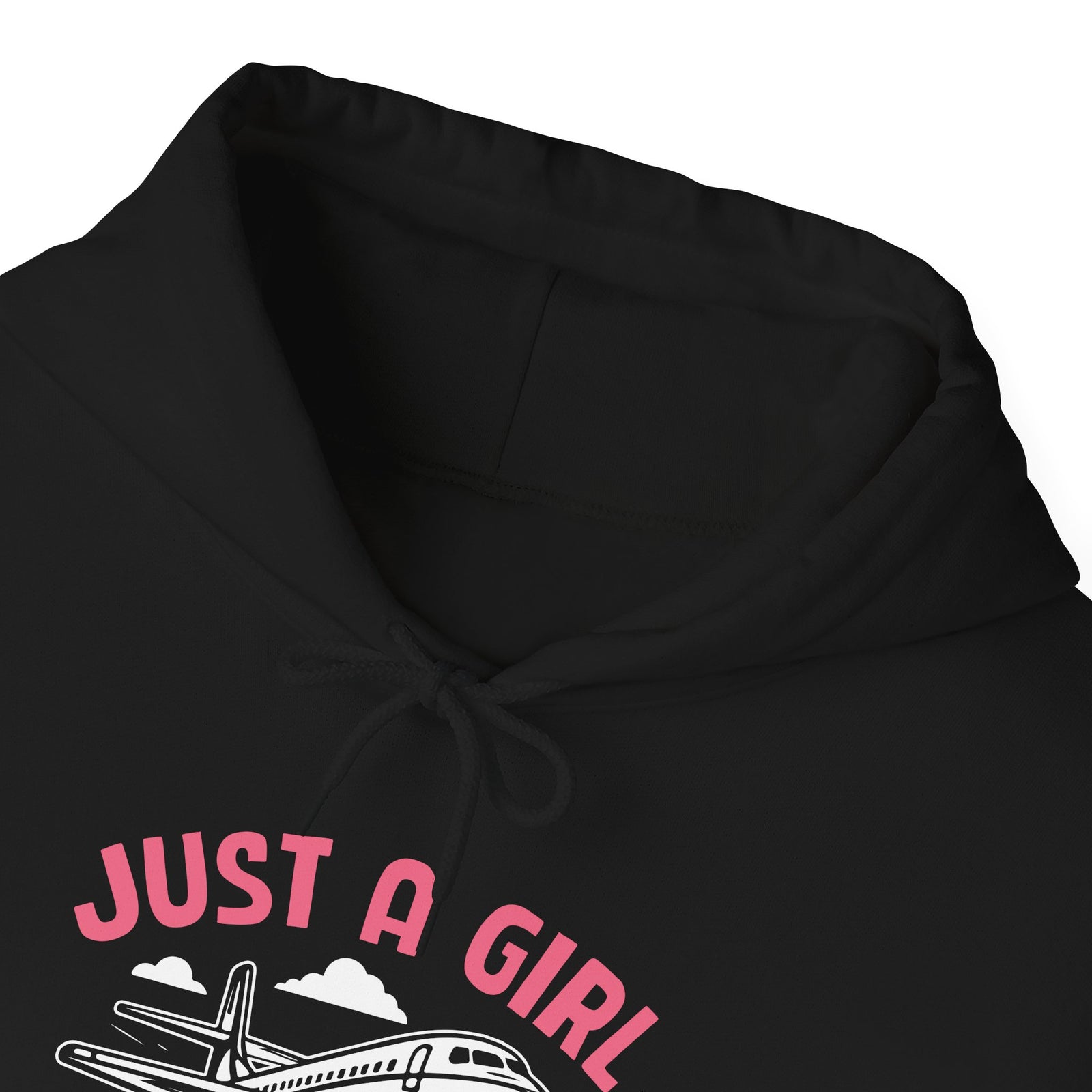 Just A Girl Who Loves Aieplanes - Pullover Hoodie