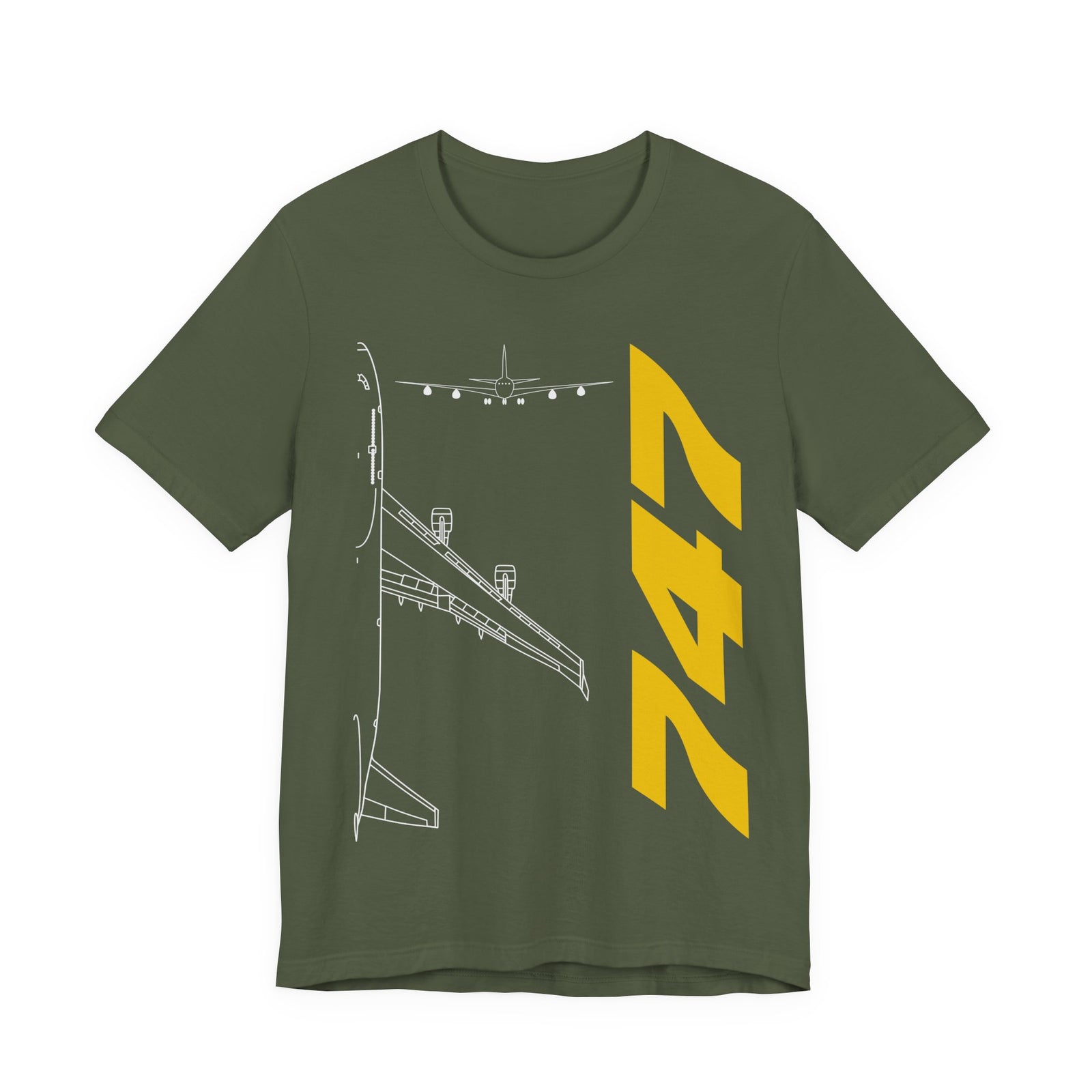 Boeing 747 Unisex Jersey Tee - Perfect for Aviation Enthusiasts