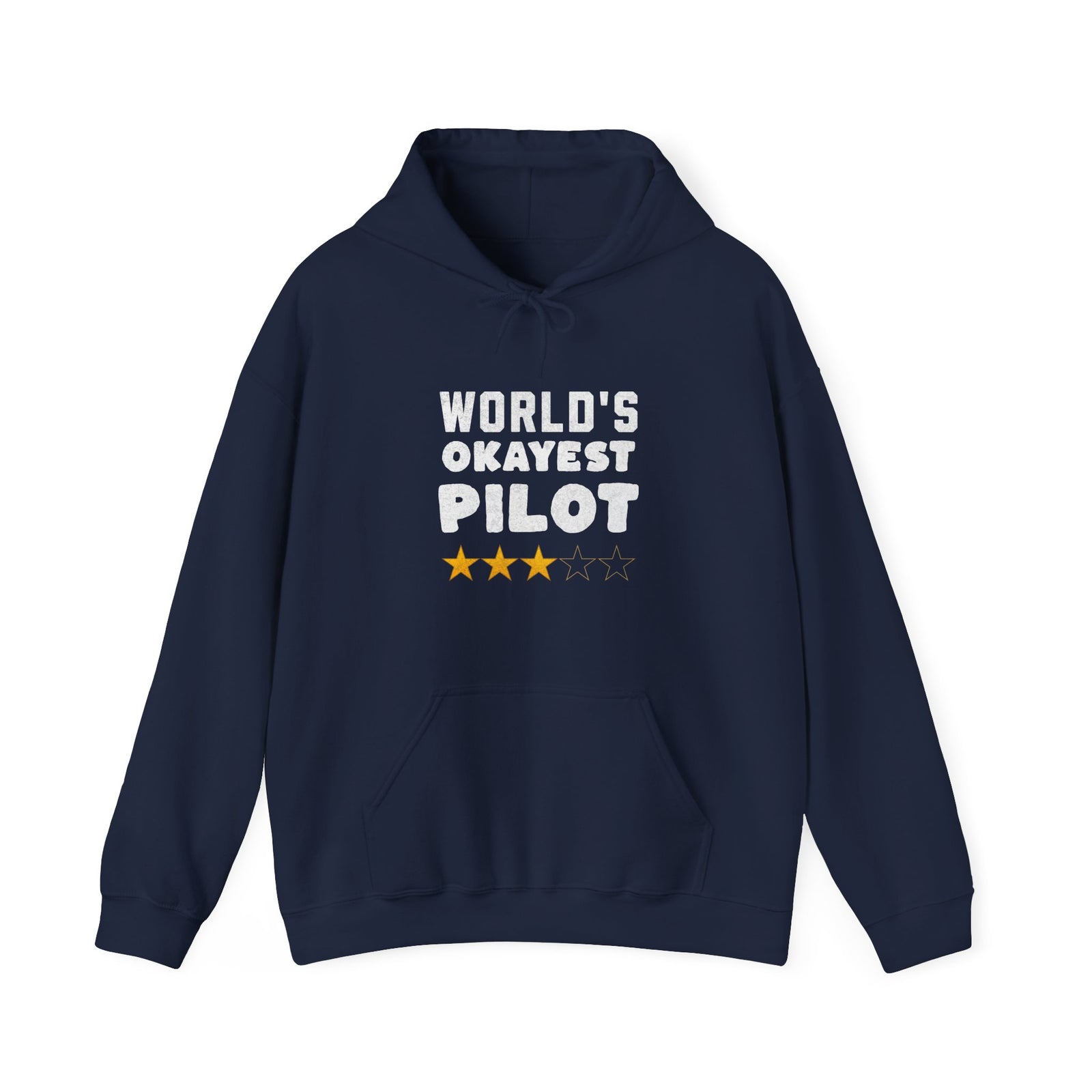 Worlds Okayest Pilot - Pullover Hoodie
