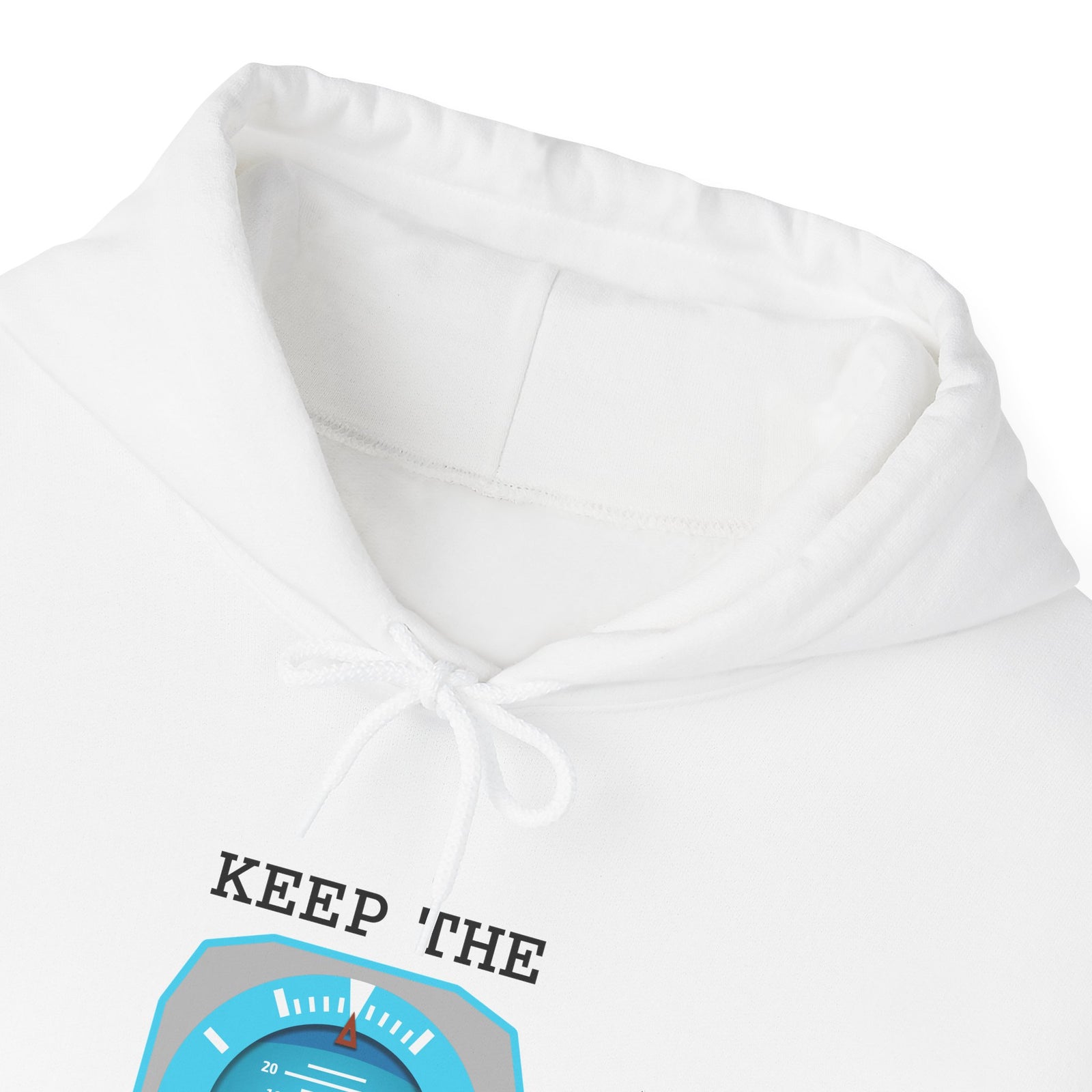 Keep The Blue Side Up - Unisex Pullover Hoodie