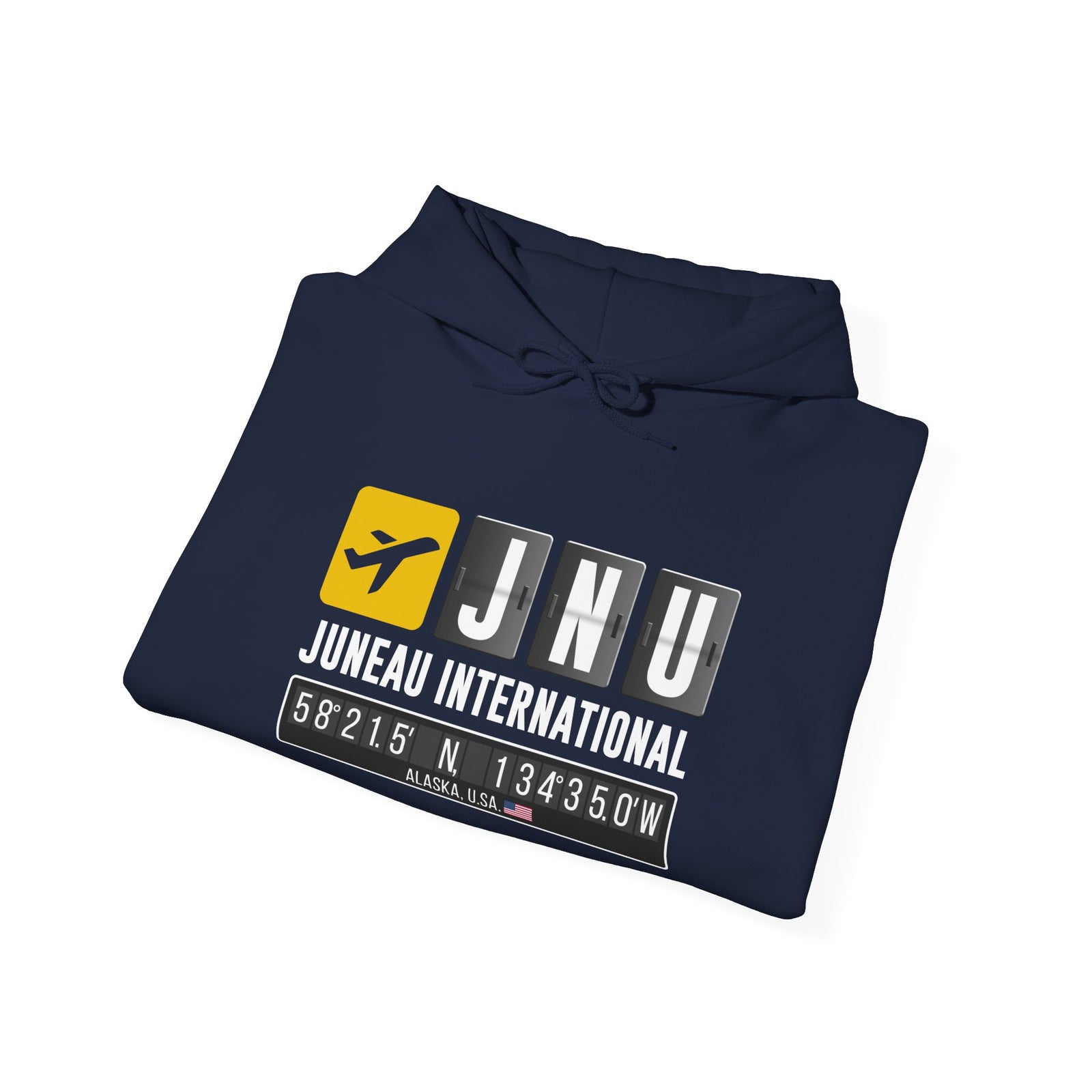 JNU Juneau International Airport - Pullover Hoodie