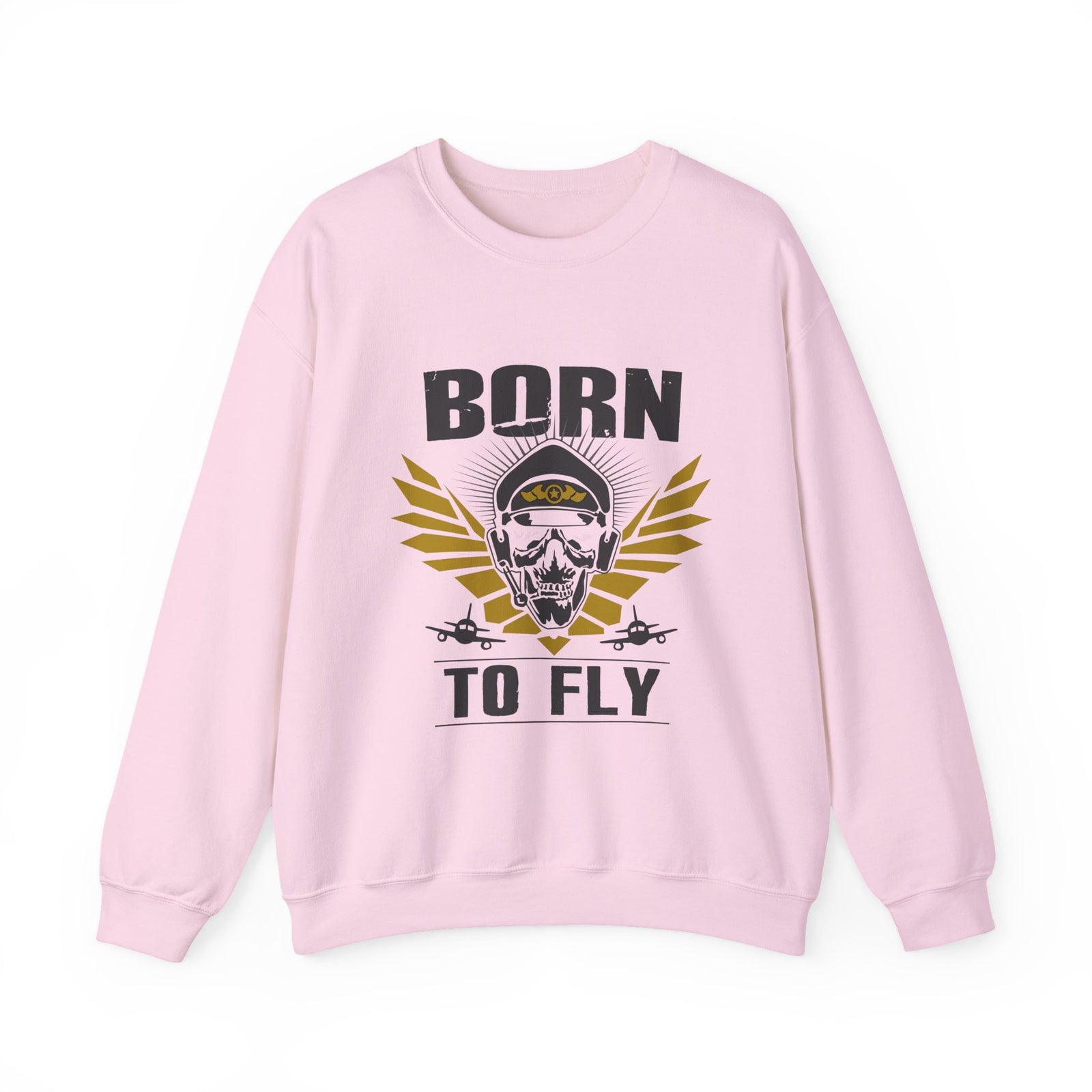 Born To Fly Crewneck Sweatshirt - Travel Inspiring Cozy Apparel