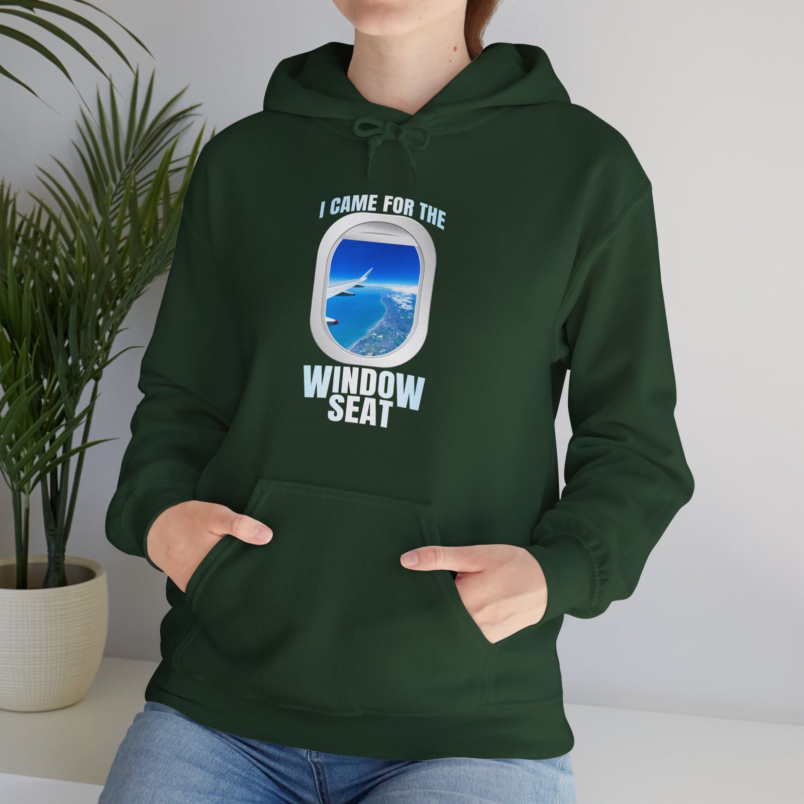 I Came For The Window Seat - Pullover Hoodie