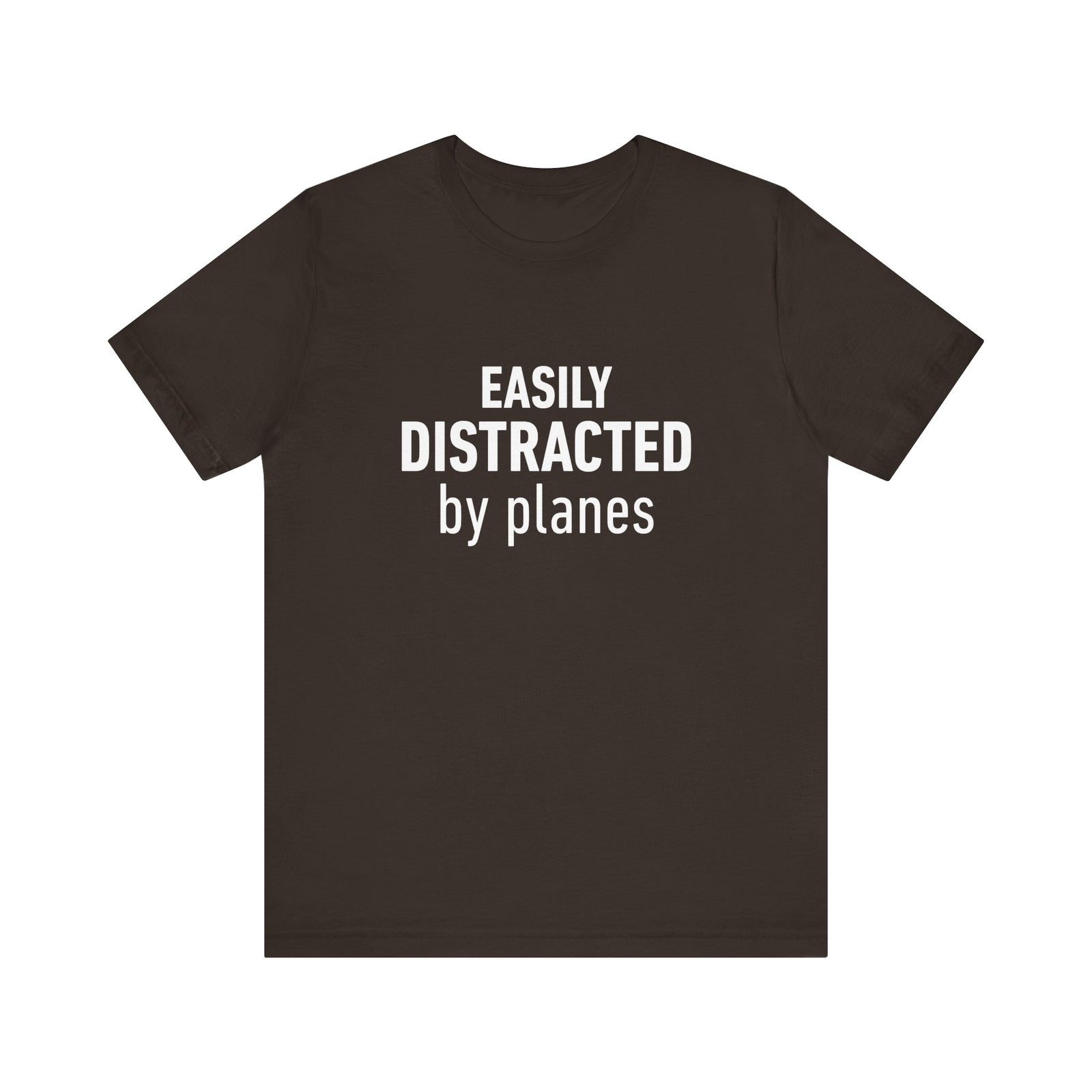 Easily Distracted by Planes - Unisex Jersey Tee