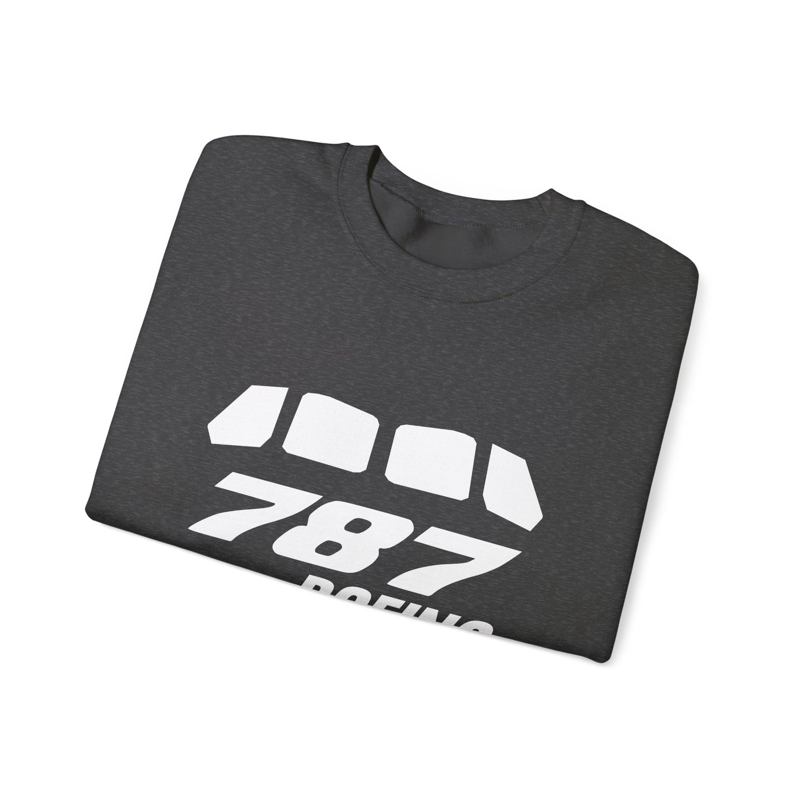 Boeing 787 Windshield Crewneck Sweatshirt - Travel Inspiring Cozy Apparel