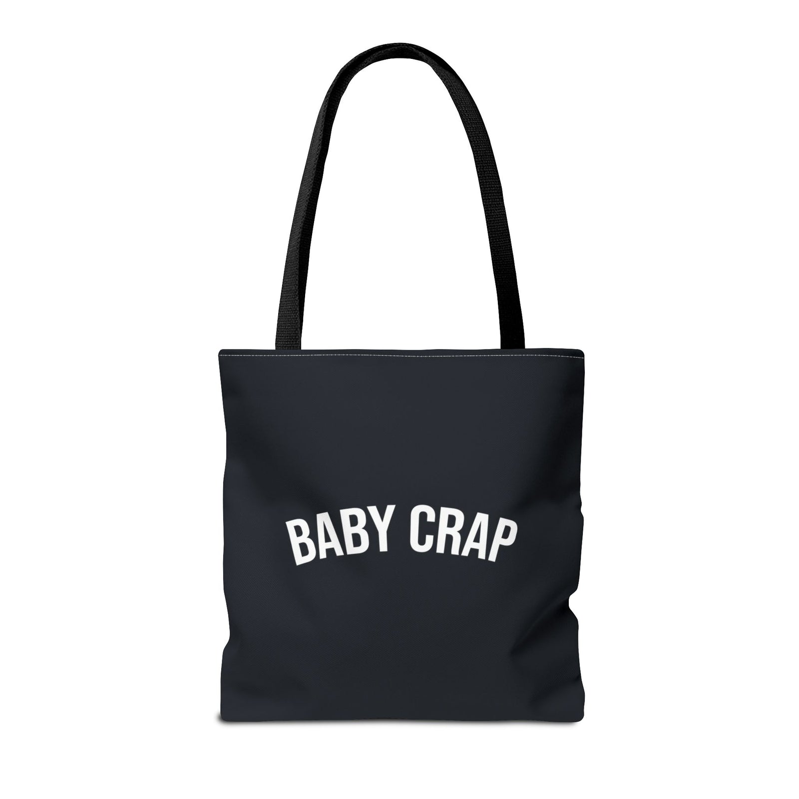 Baby Crap Tote Bag — Printed Green Travel Tote