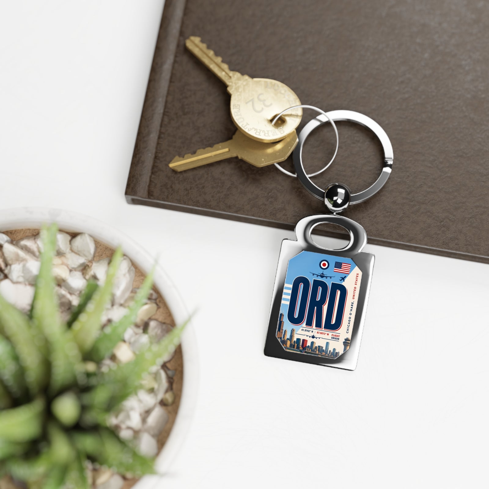 ORD - Rectangle Keyring