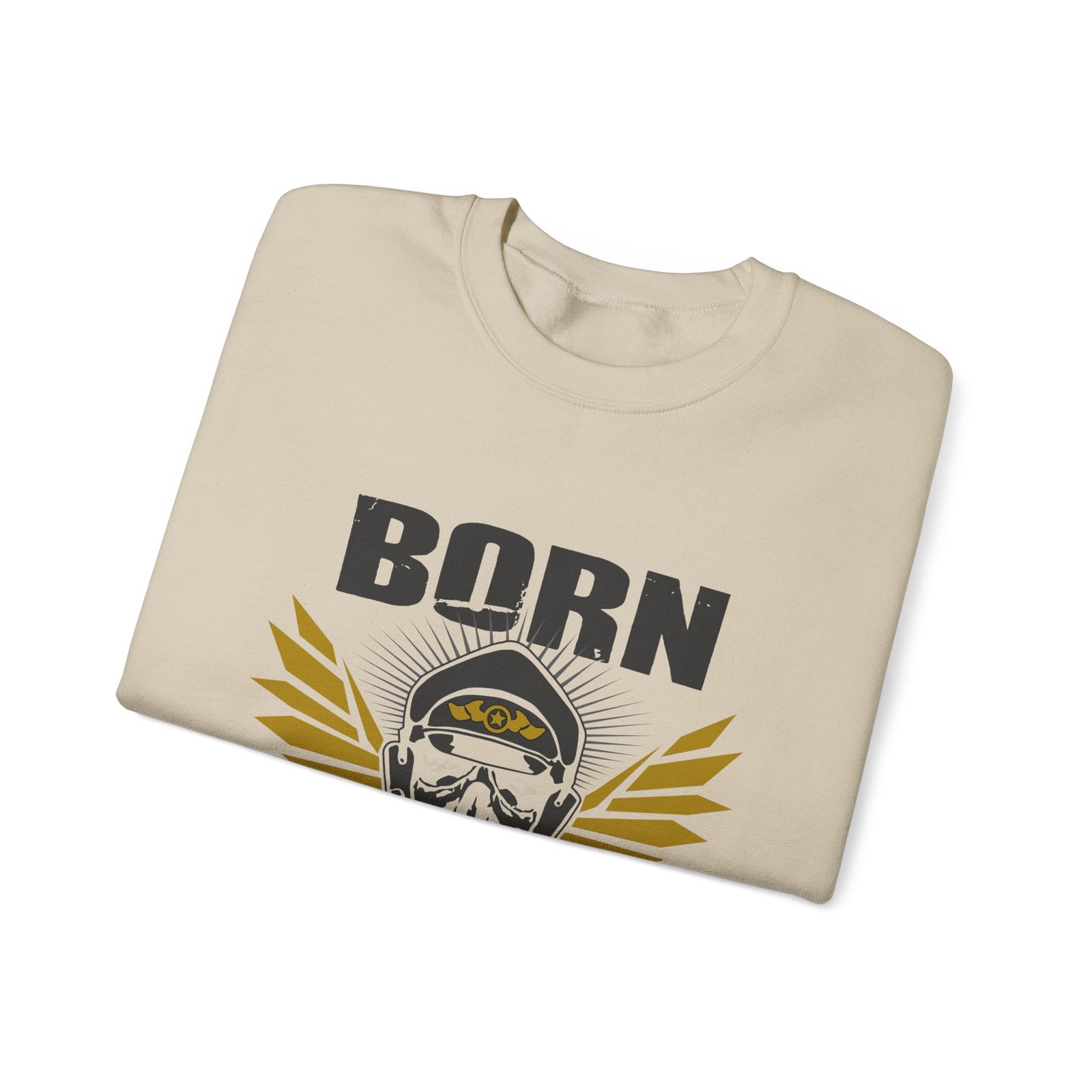 Born To Fly Crewneck Sweatshirt - Travel Inspiring Cozy Apparel