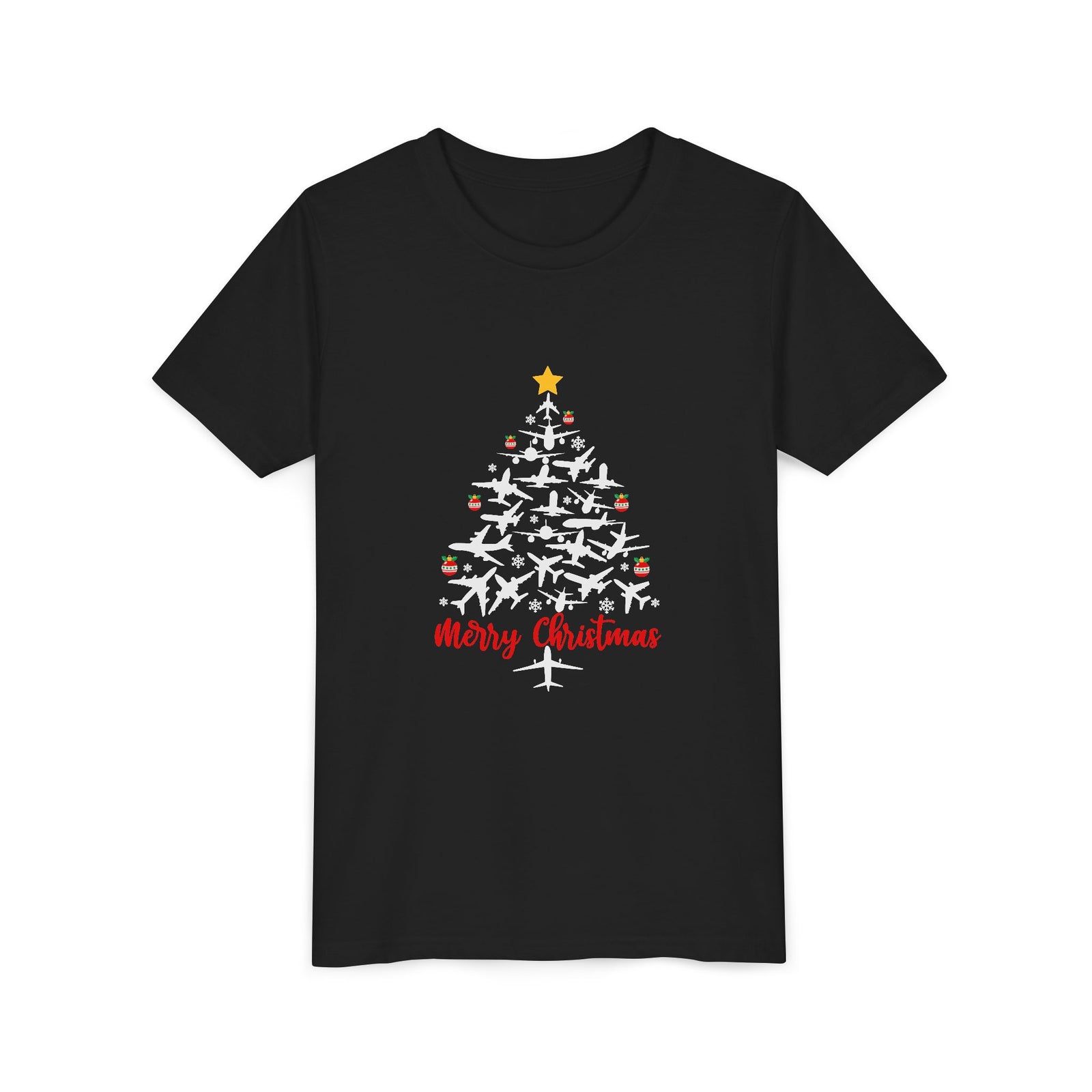 Merry Christmas - Unisex Youth Short Sleeve Tee